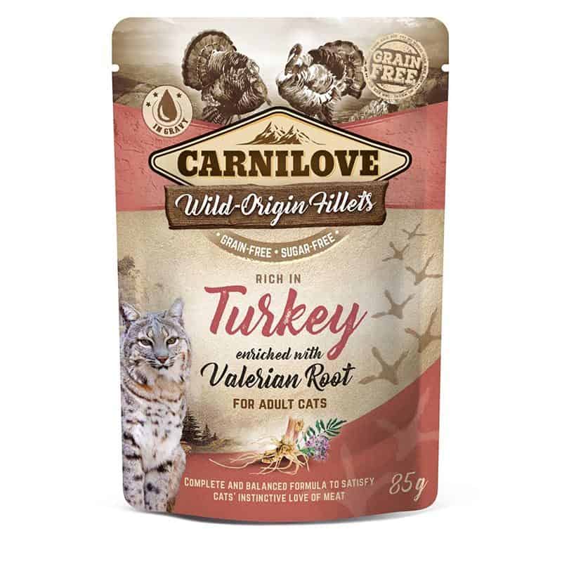 CARNILOVE POUCH TURKEY 24X85 G