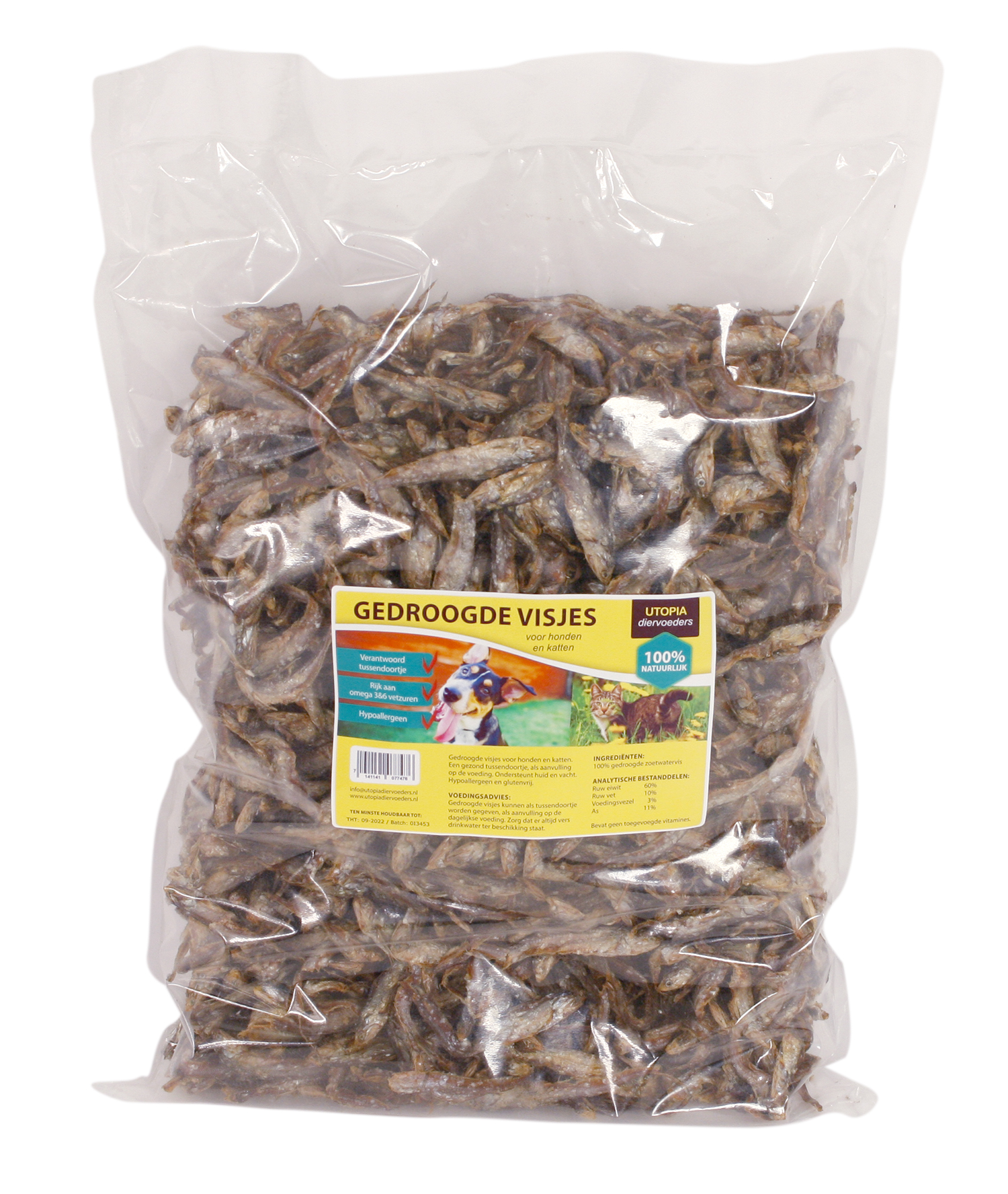 UTOPIA GETROCKNETE VISJES HUND/KATZE 1 KG