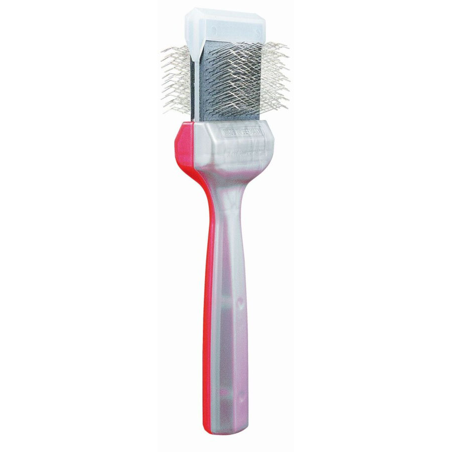 ACTIVET BUERSTE UNDERCOATER MATTE ZAPPER ROT/COAT GRABBER SILBER