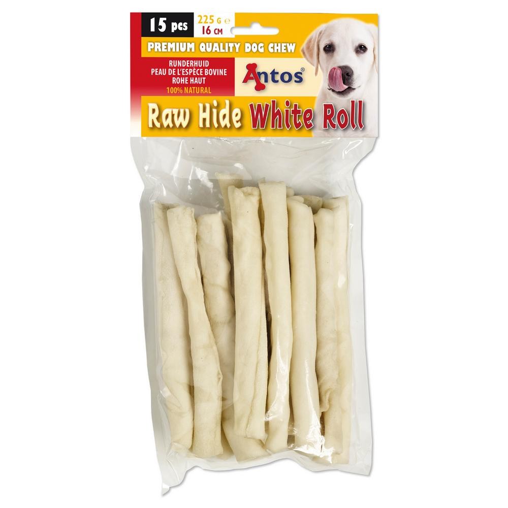 ANTOS RAWHIDE WHITE ROLL 15 STK.
