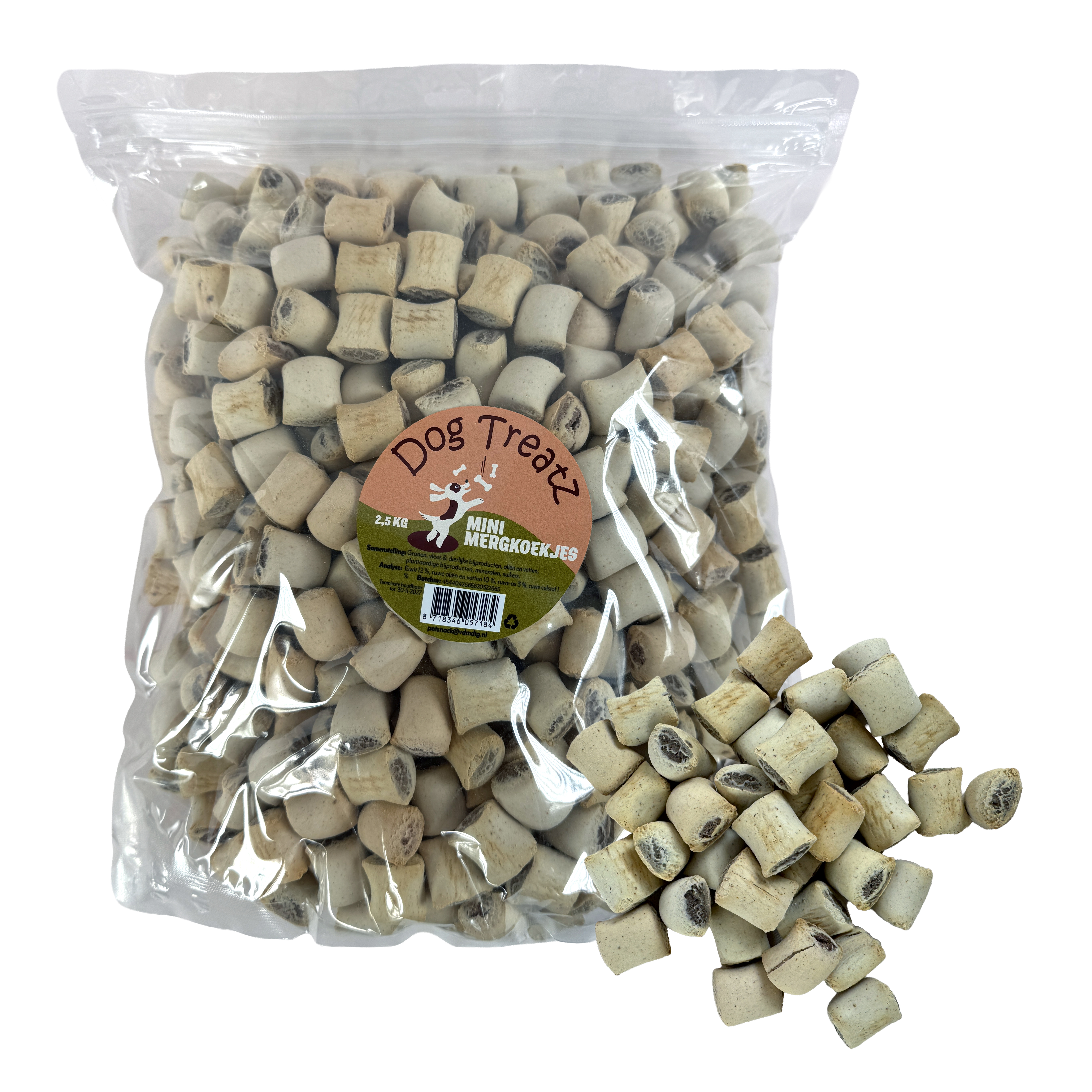 DOG TREATZ MINI MARK KEKSE 2,5 KG