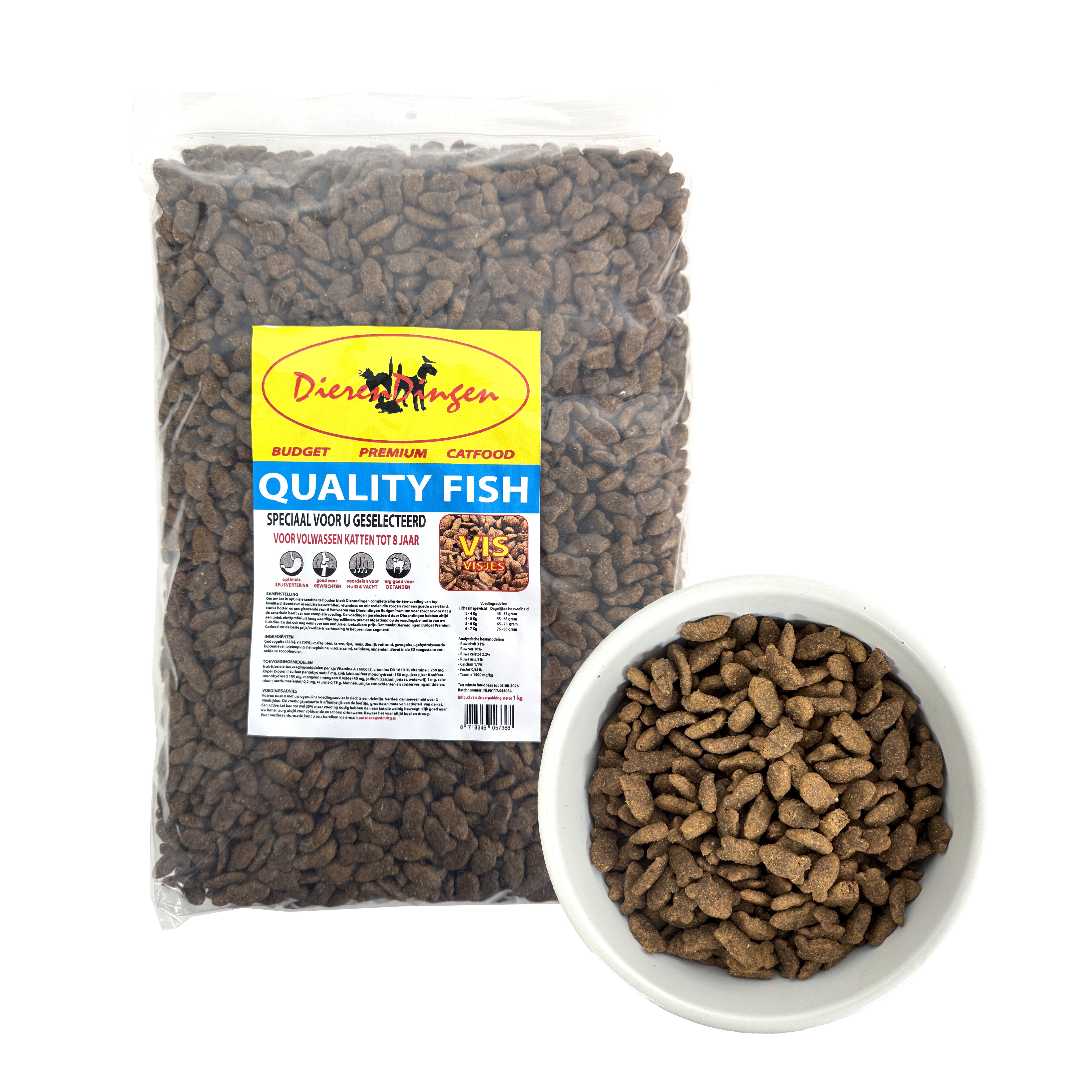 BUDGET PREMIUM QUALITY FISH 1 KG
