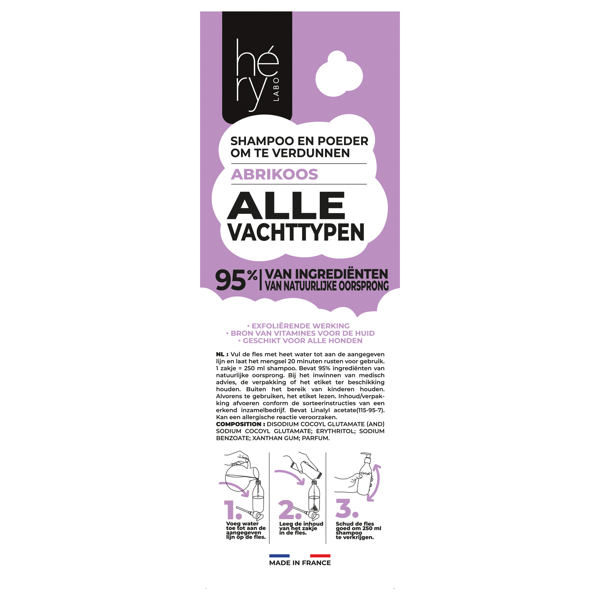 HERY SHAMPOO PULVER UNIVERSEEL 25 G