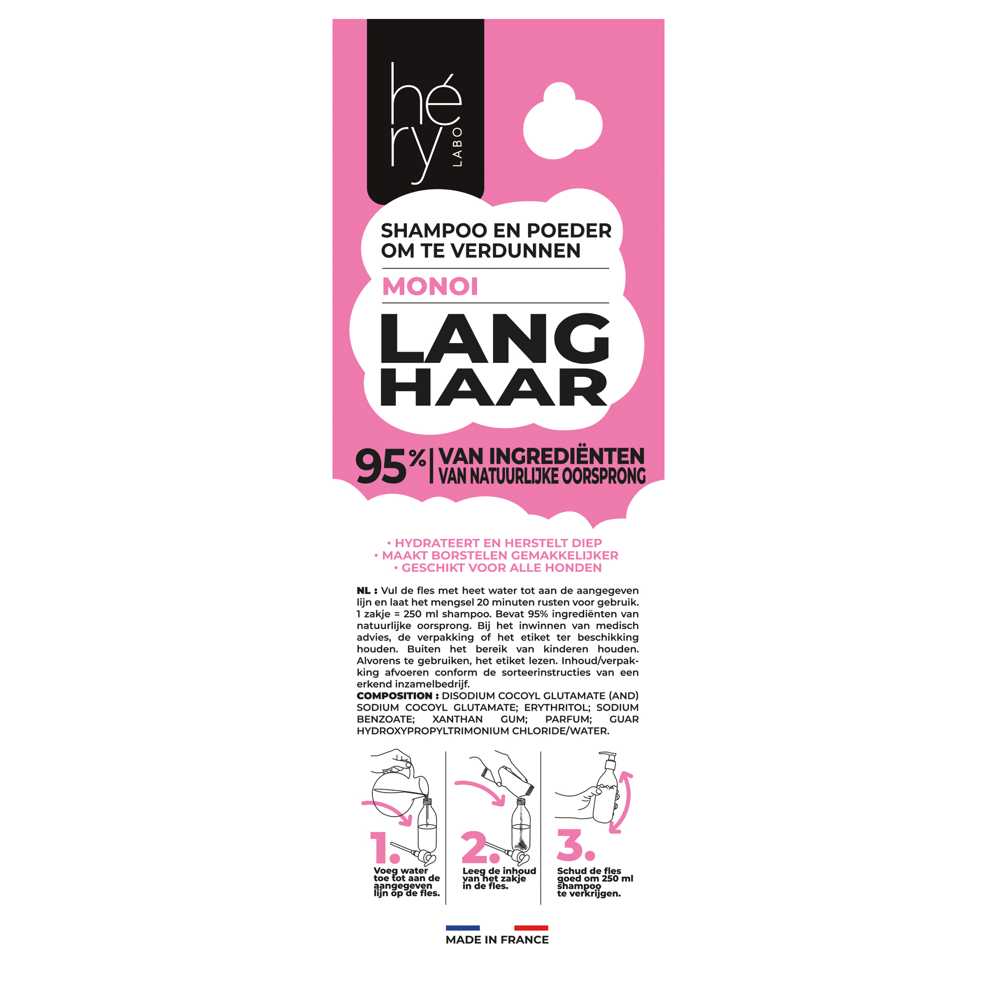 HERY SHAMPOO PULVER LANGHARIGE FELL 25 G