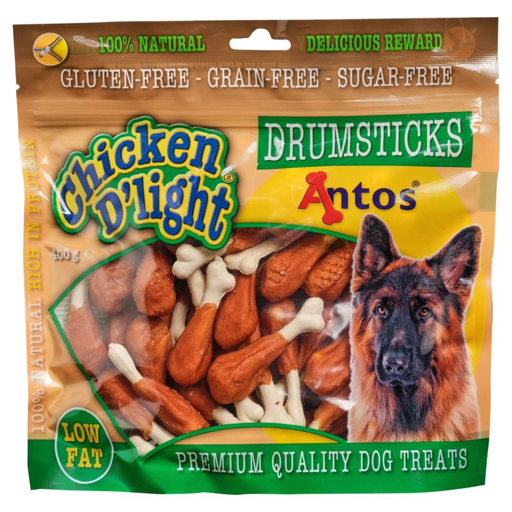 ANTOS CHICKEN D'LIGHT DRUMSTICKS 400 G