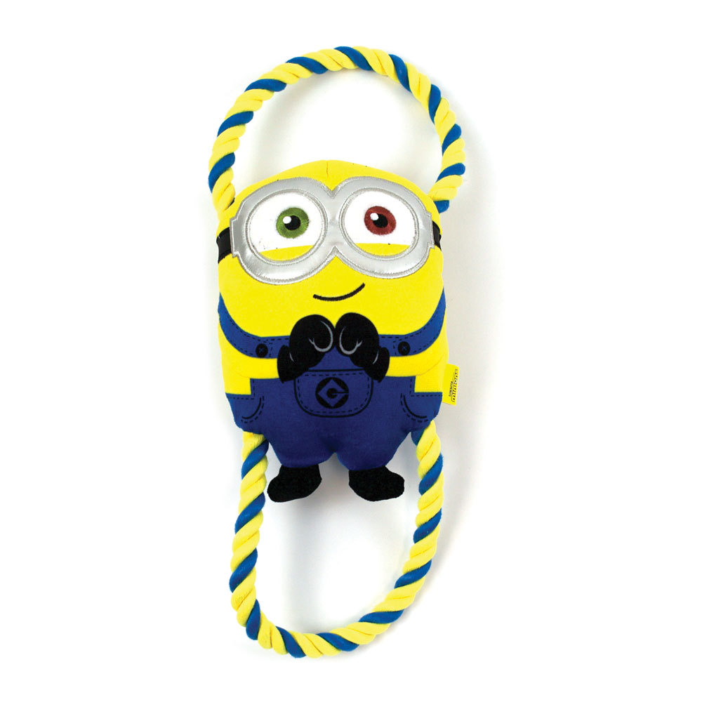 MINIONS PLUESCH MINION BOB AAN FLOSTOUW 43X15X8 CM