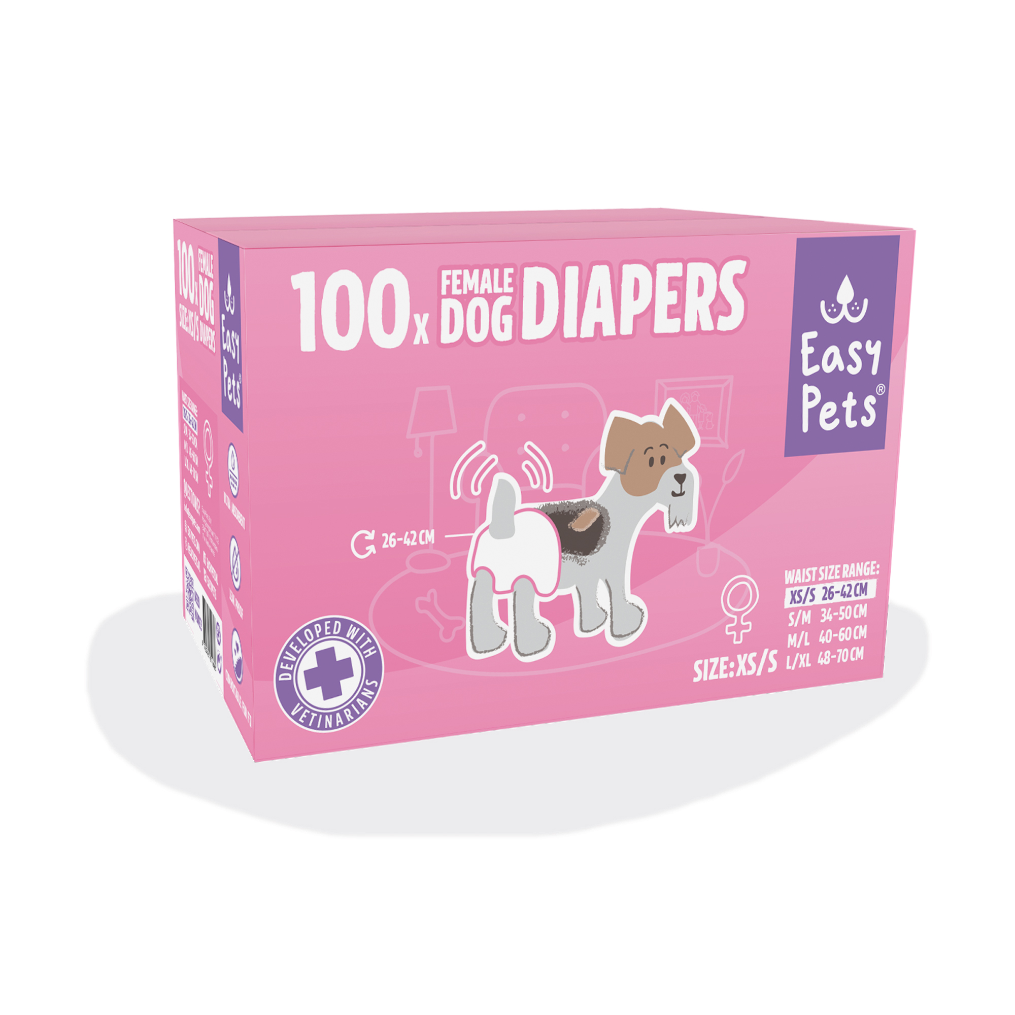 EASYPETS HONDENLUIERS TEEF XS/S 100 STK.