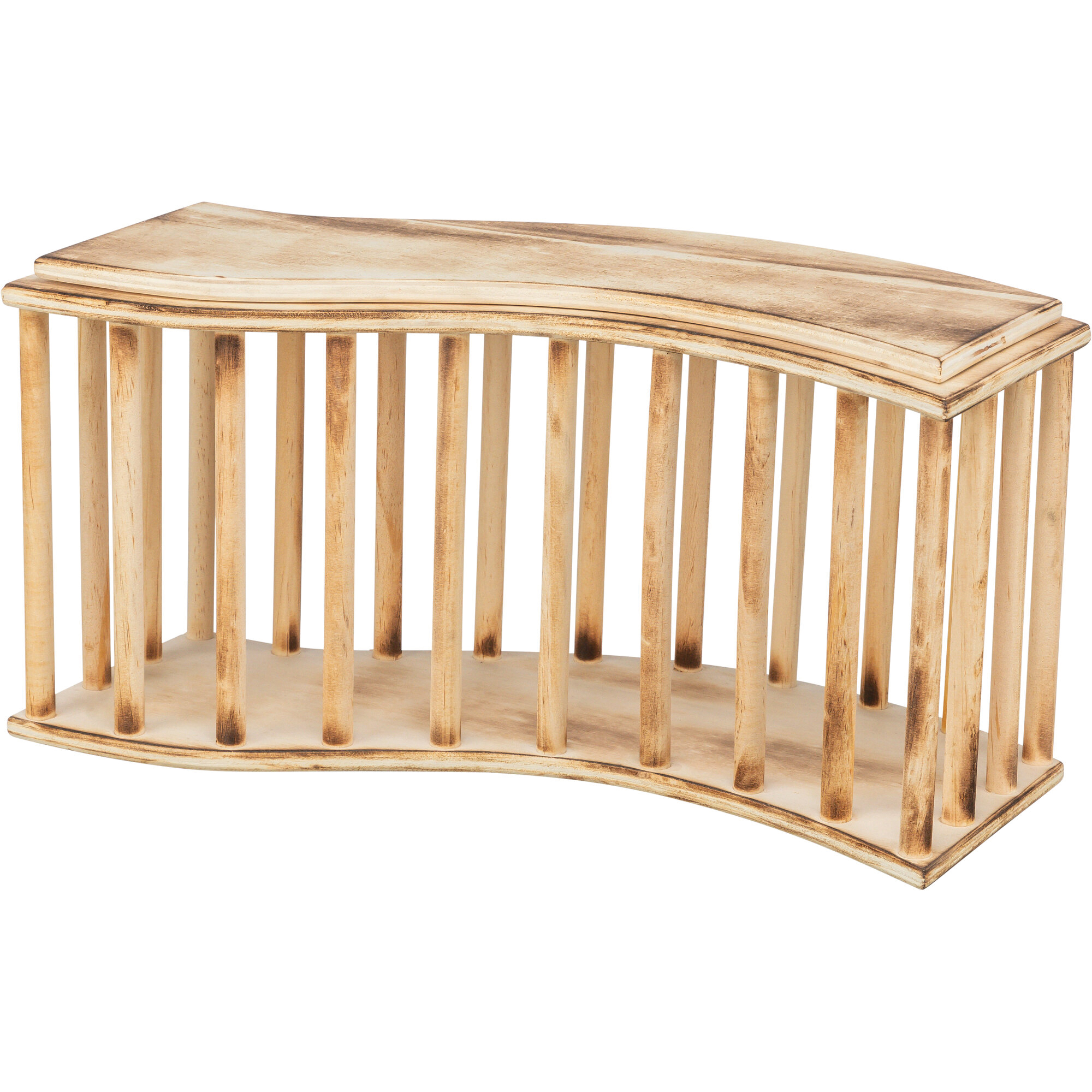 TRIXIE HOOIRUIF MIT DECKEL HOLZ GEVLAMD 37X13X19 CM
