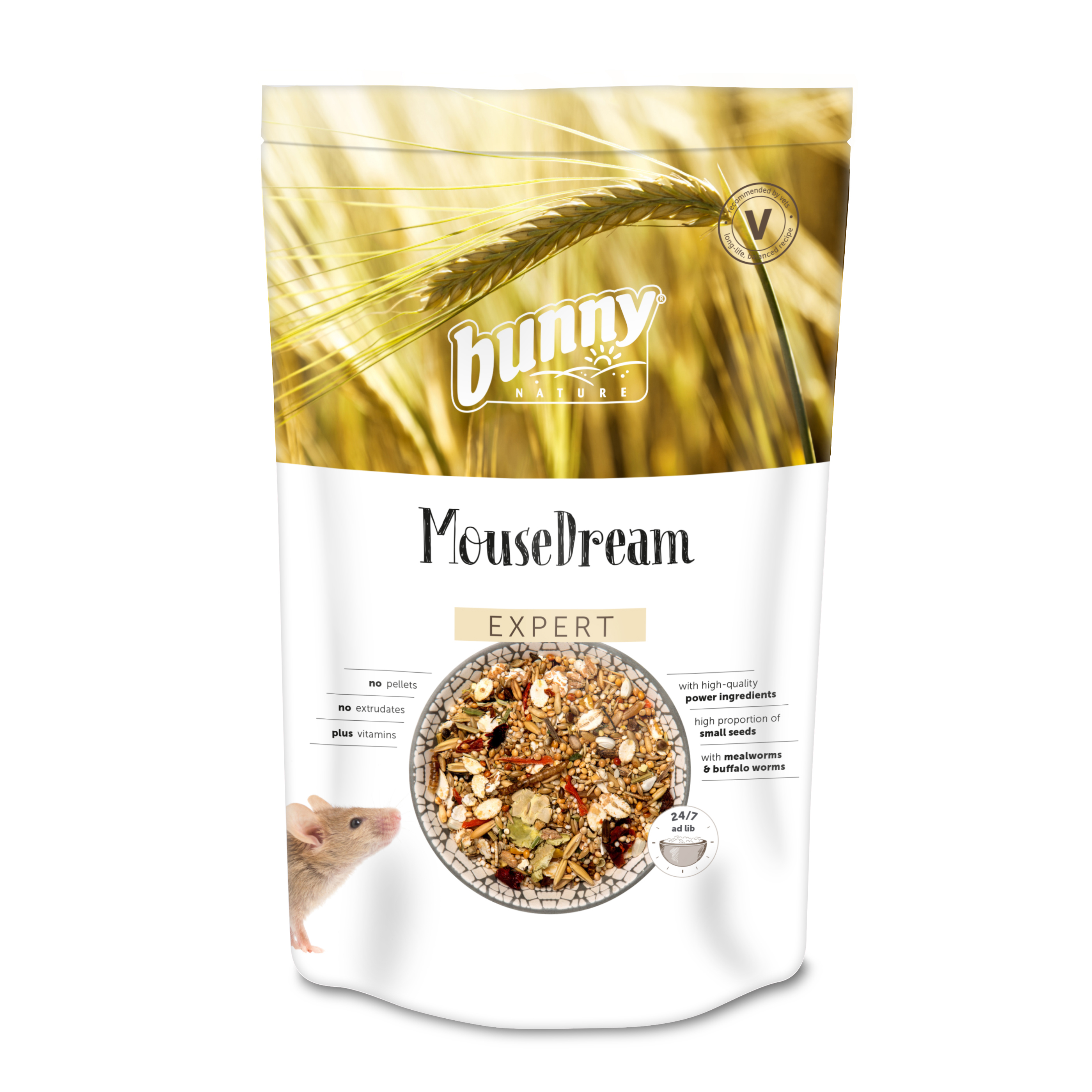 BUNNY NATURE MUIZENDROOM EXPERT 500 G