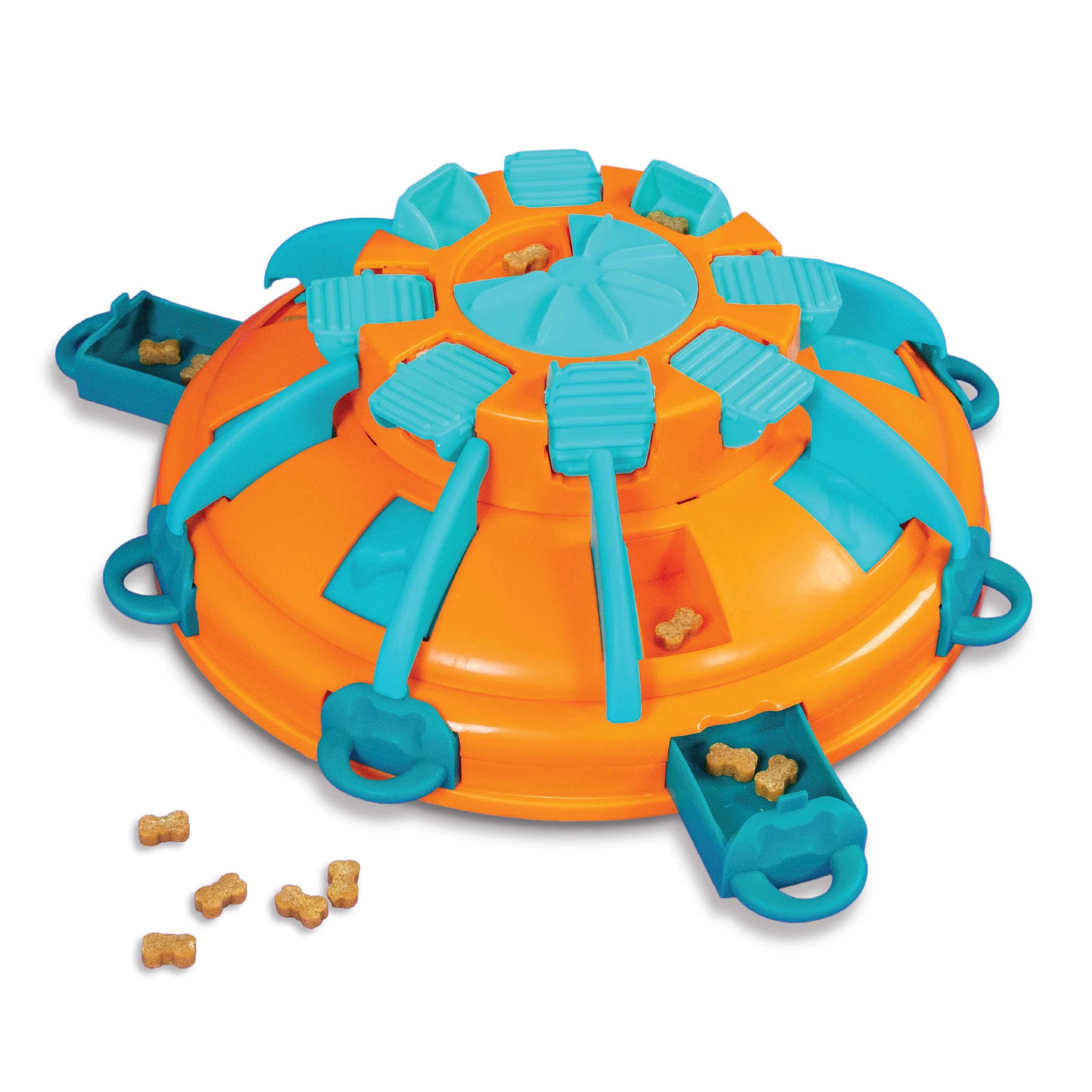 NINA OTTOSSON TOWER ODER TREATS ORANGE/BLAU 36X36X11 CM