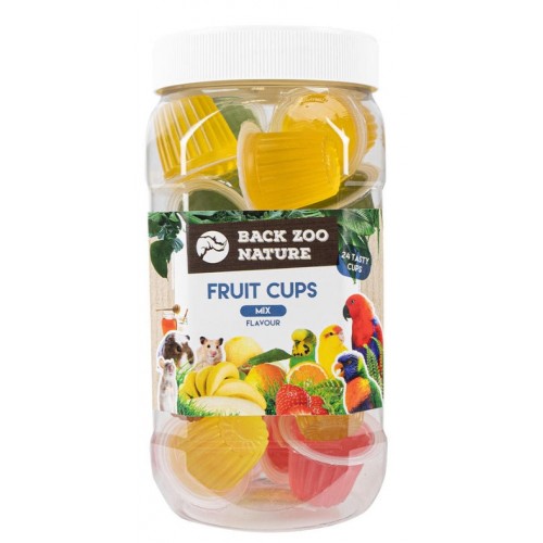 BACK ZOO NATURE FRUITCUP MIX SORTIERT 24 STK.