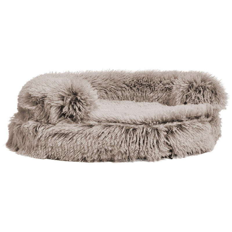 CROCI SOFA KATZENKORB BICOLOR BEIGE 45X45X9 CM