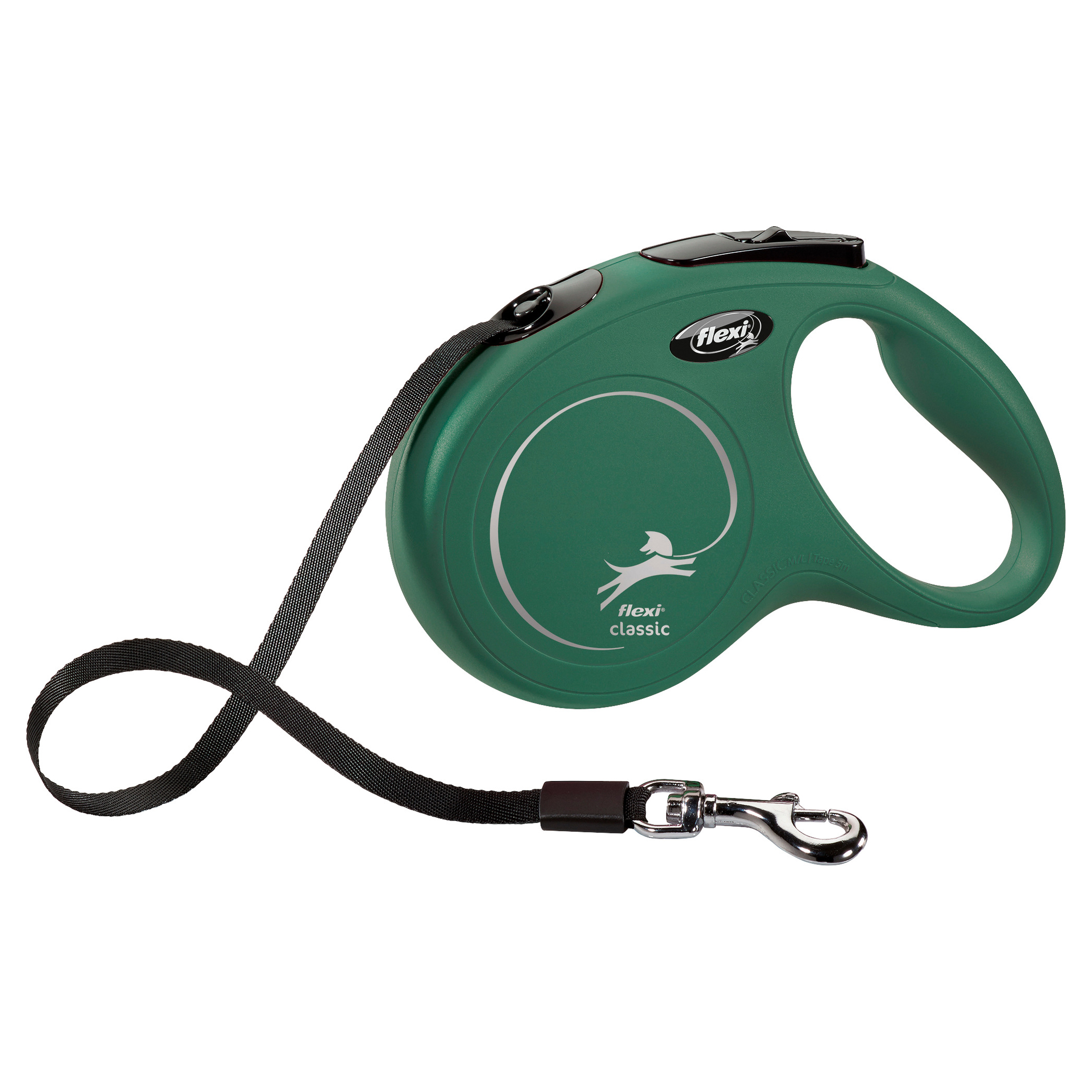 FLEXI ROLLLEINE CLASSIC TAPE OLIJFGROEN M 5MTR <25 KG