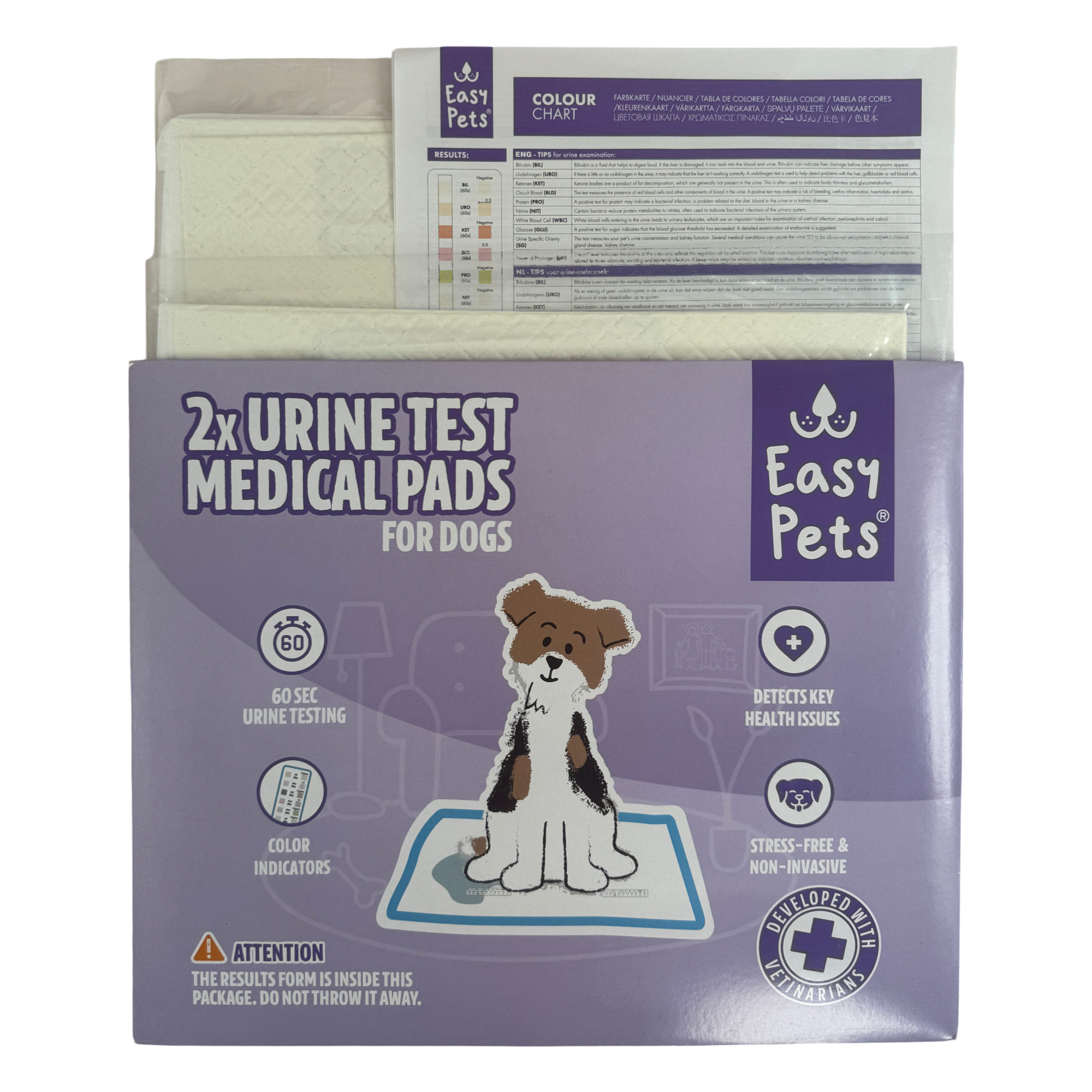 EASYPETS MEDPADS 2-PACK 60X60 CM