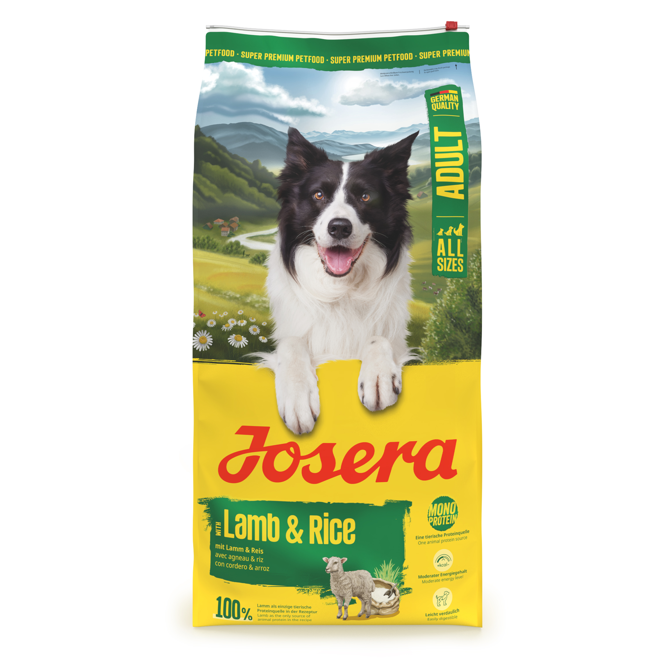 JOSERA ALL SIZES ADULT LAMB/RICE 12,5 KG