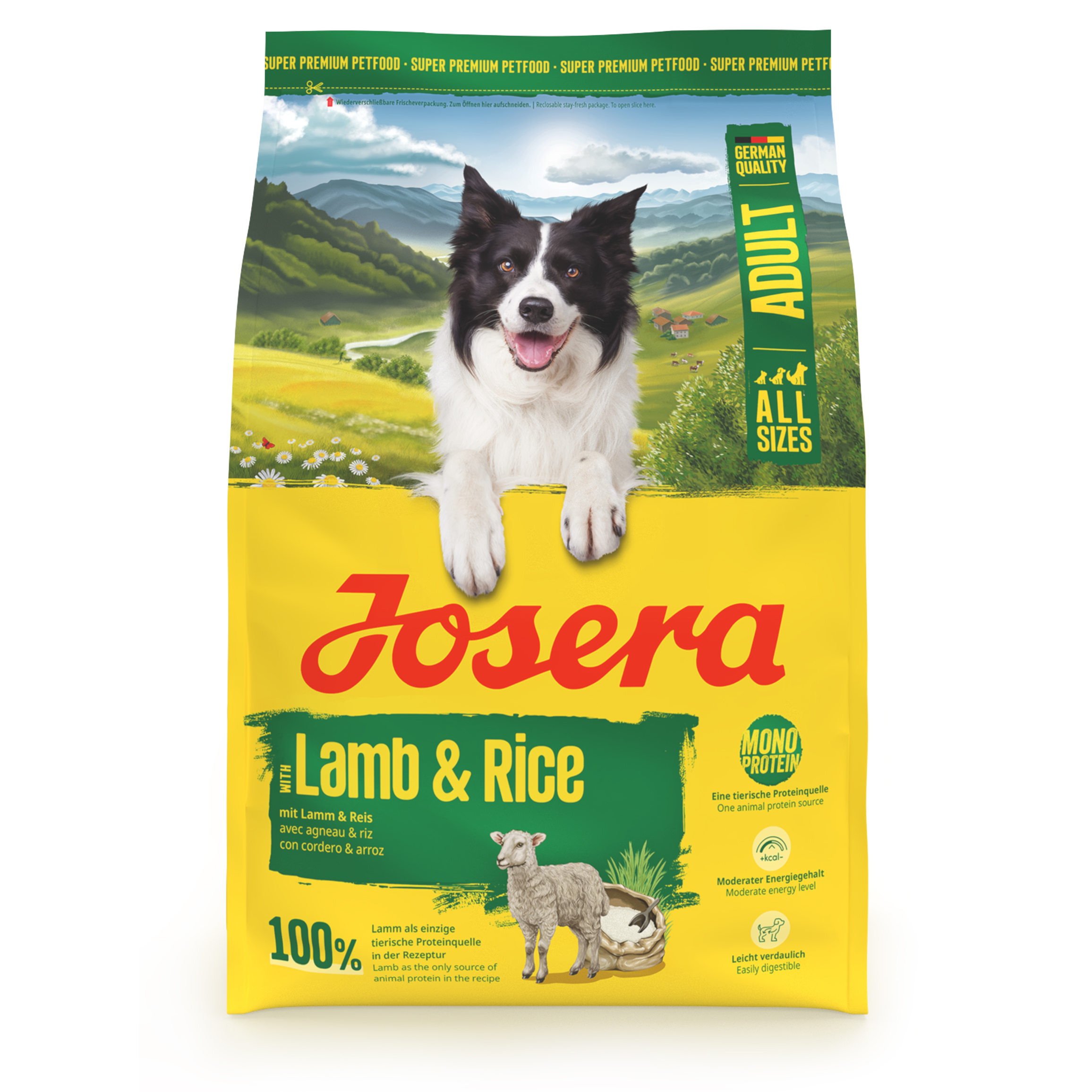 JOSERA ALL SIZES ADULT LAMB/RICE 3 KG