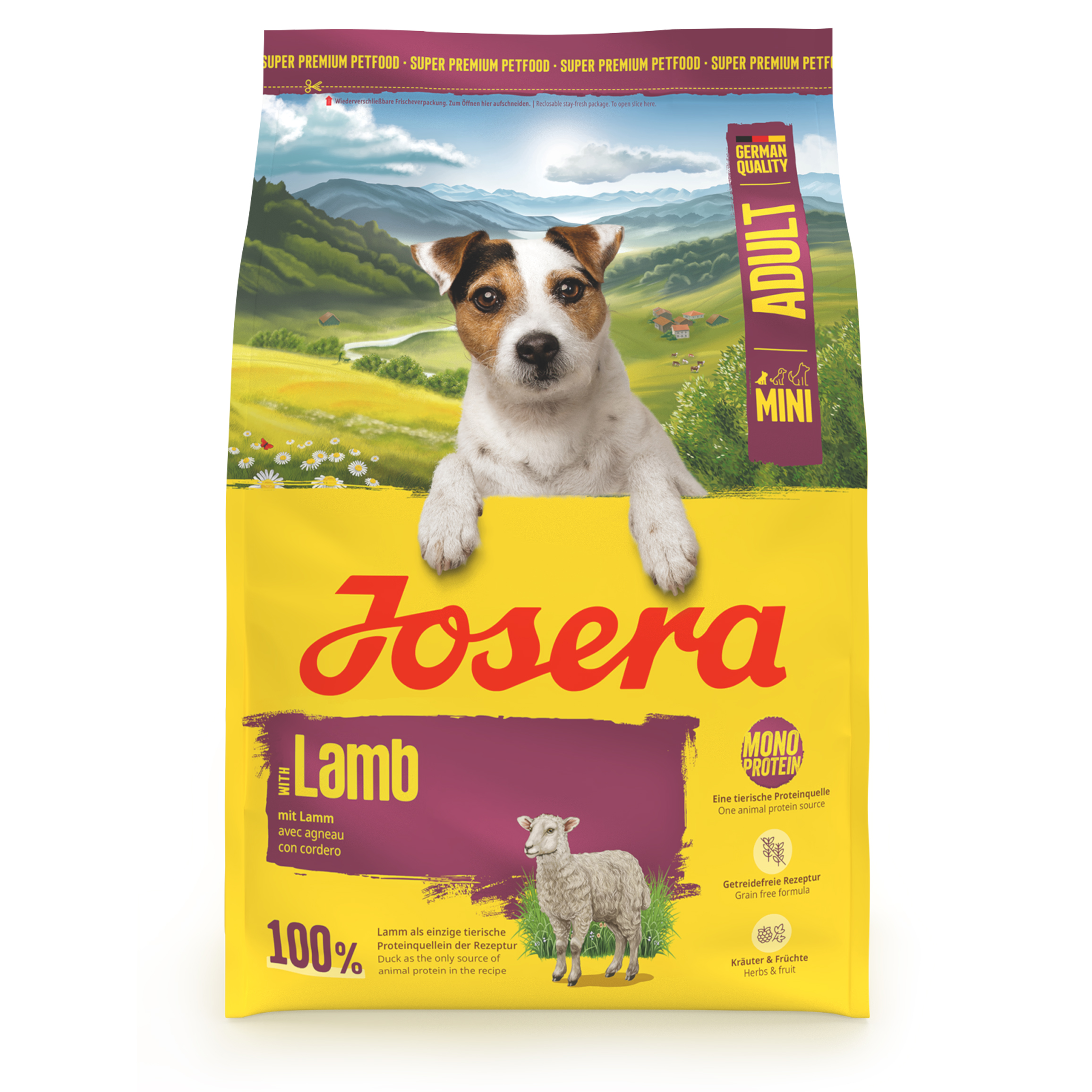 JOSERA MINI ADULT LAMB 3 KG