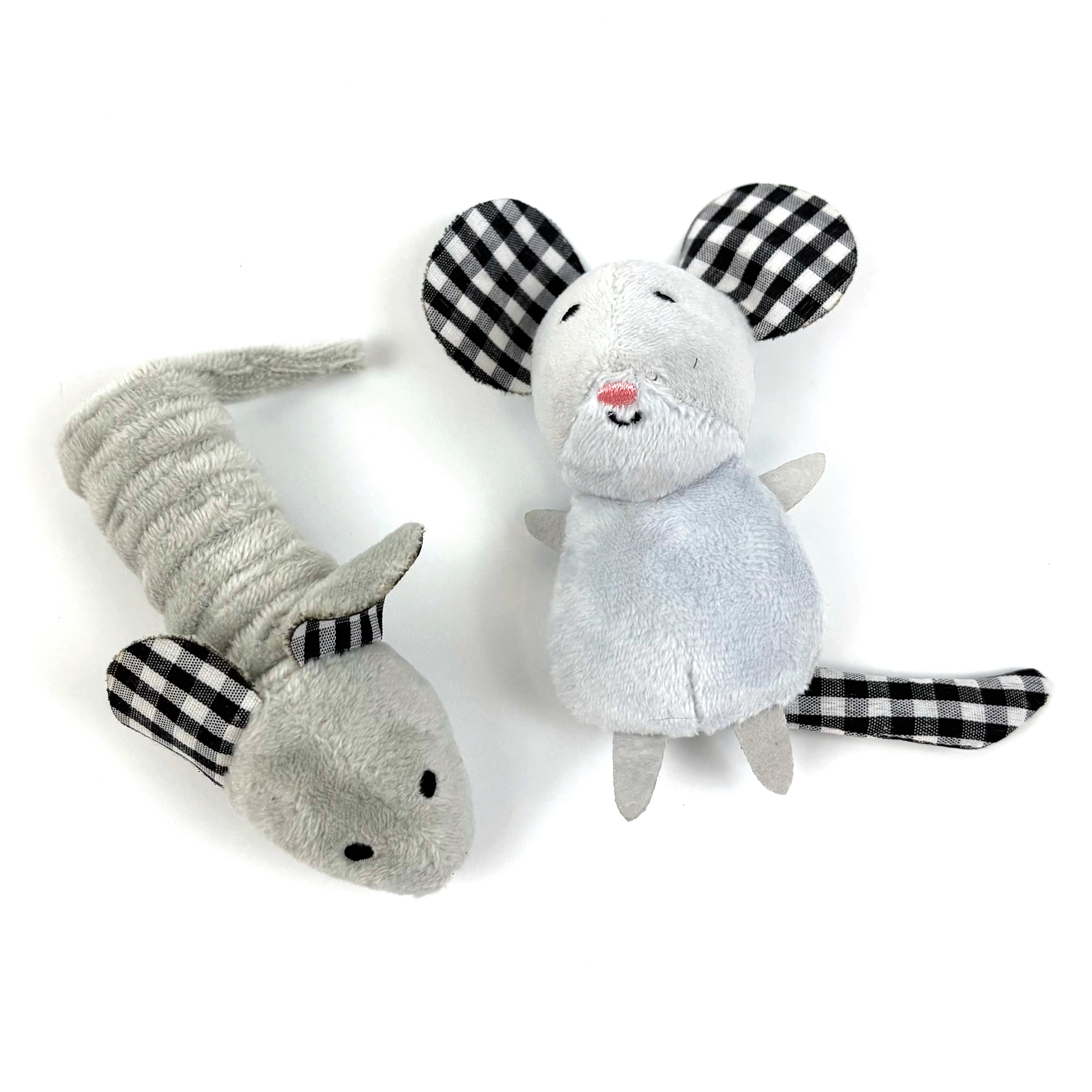 HAPPY HAUBE TABBY PATCH MAEUSE 11 CM UND 9 CM