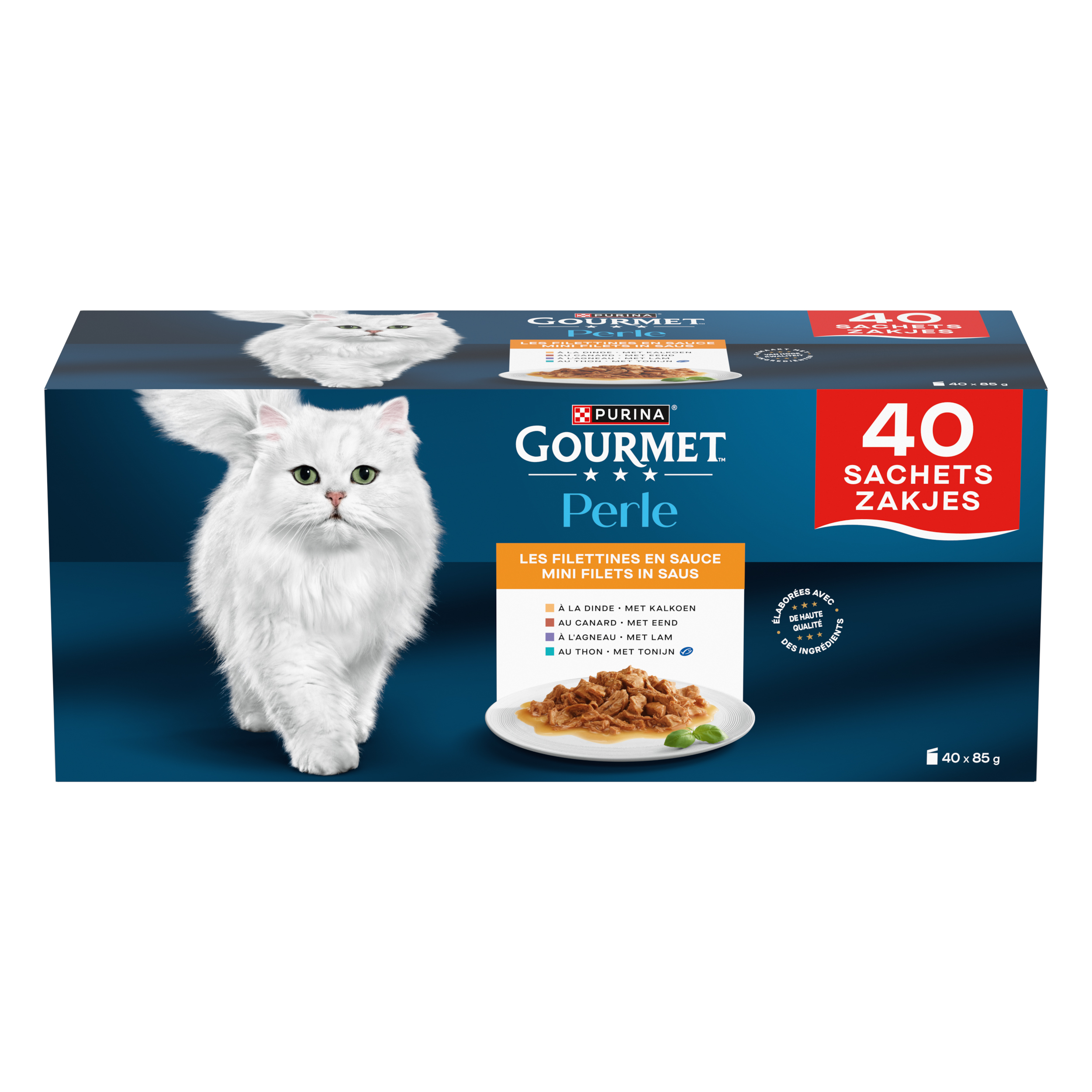 GOURMET PERLE MINI FILETS IN SAUS MULTIPACK 40X85 G