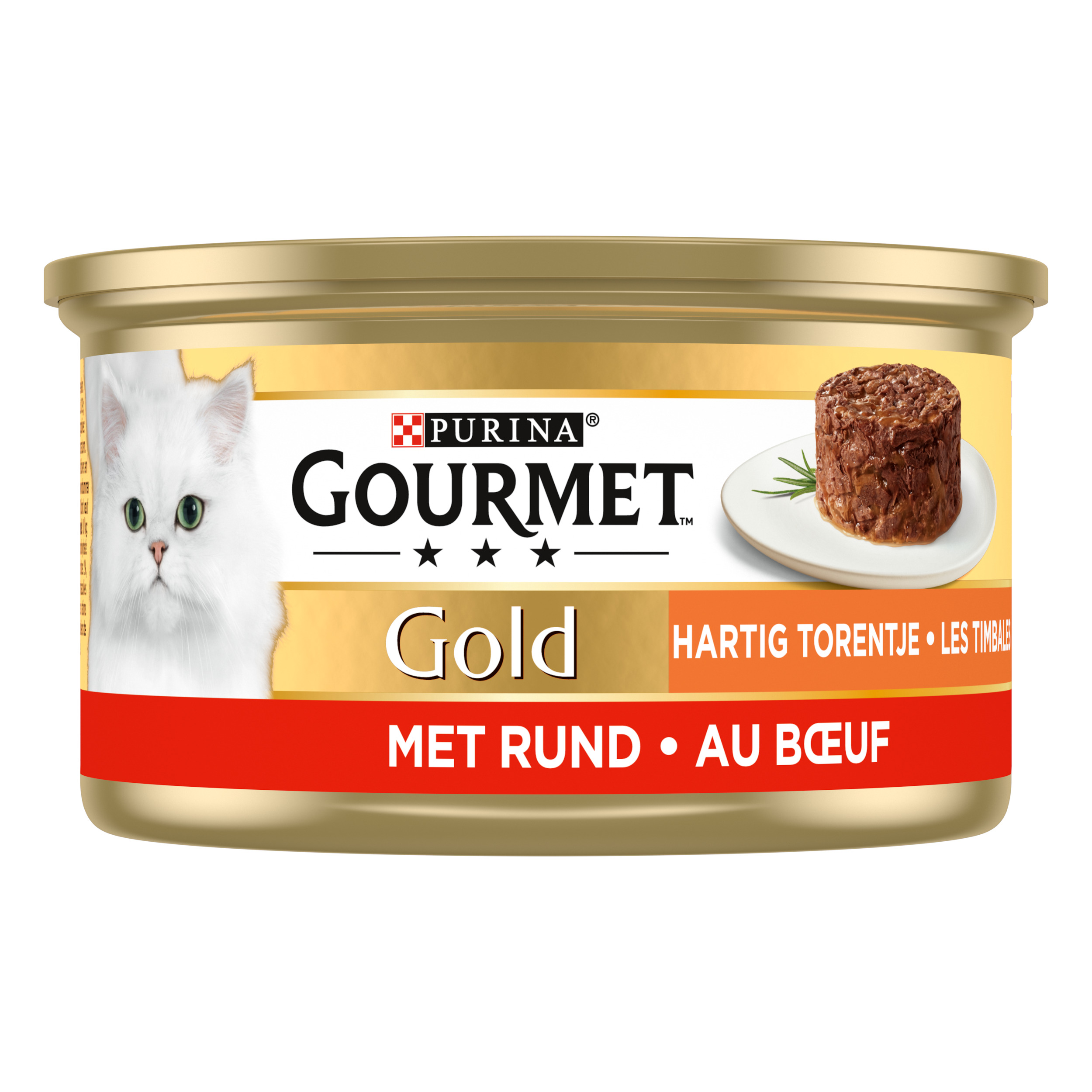 GOURMET GOLD HARTIG TORENTJE RIND 24X85 G
