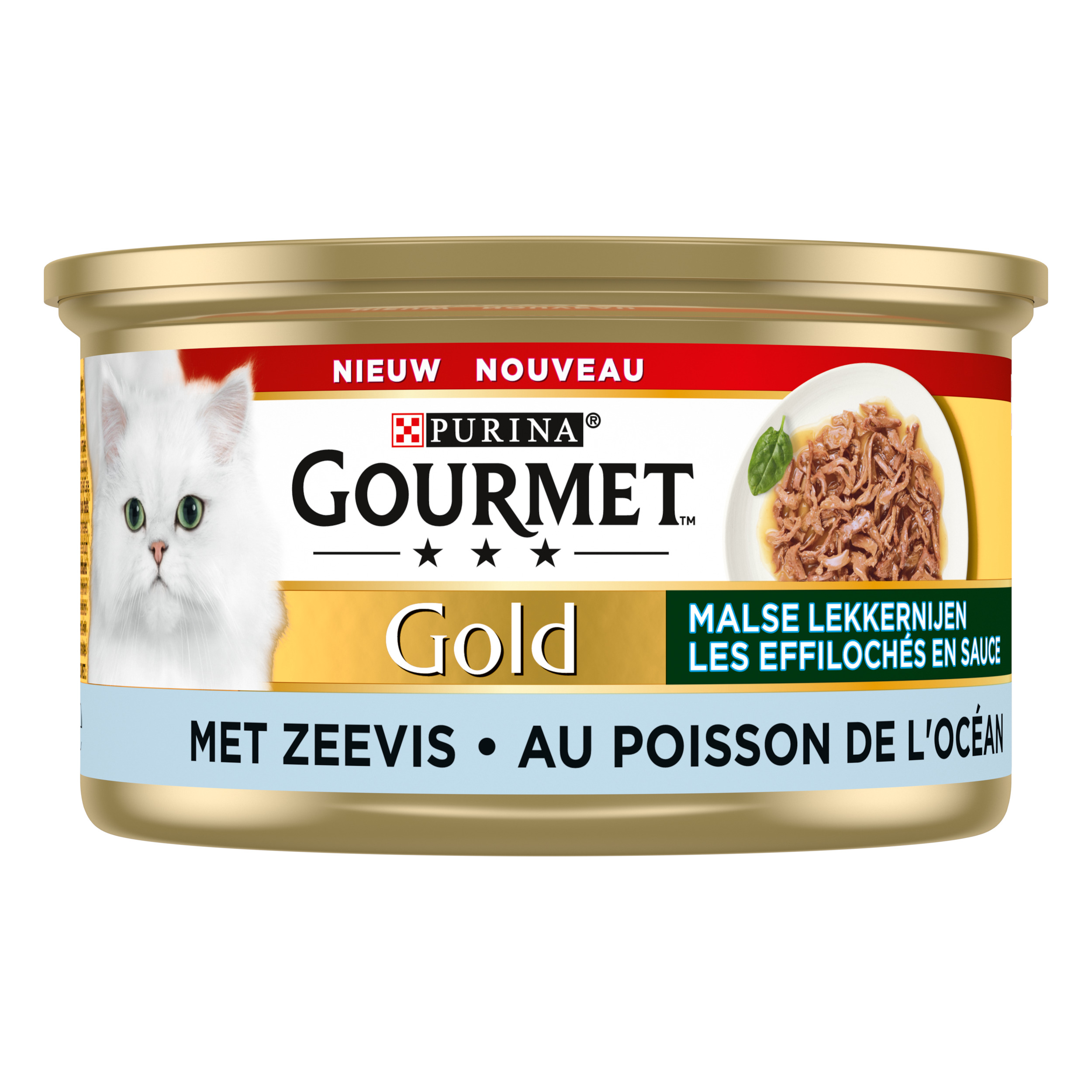GOURMET GOLD MALSE LEKKERNIJEN ZEEVIS 24X85 G