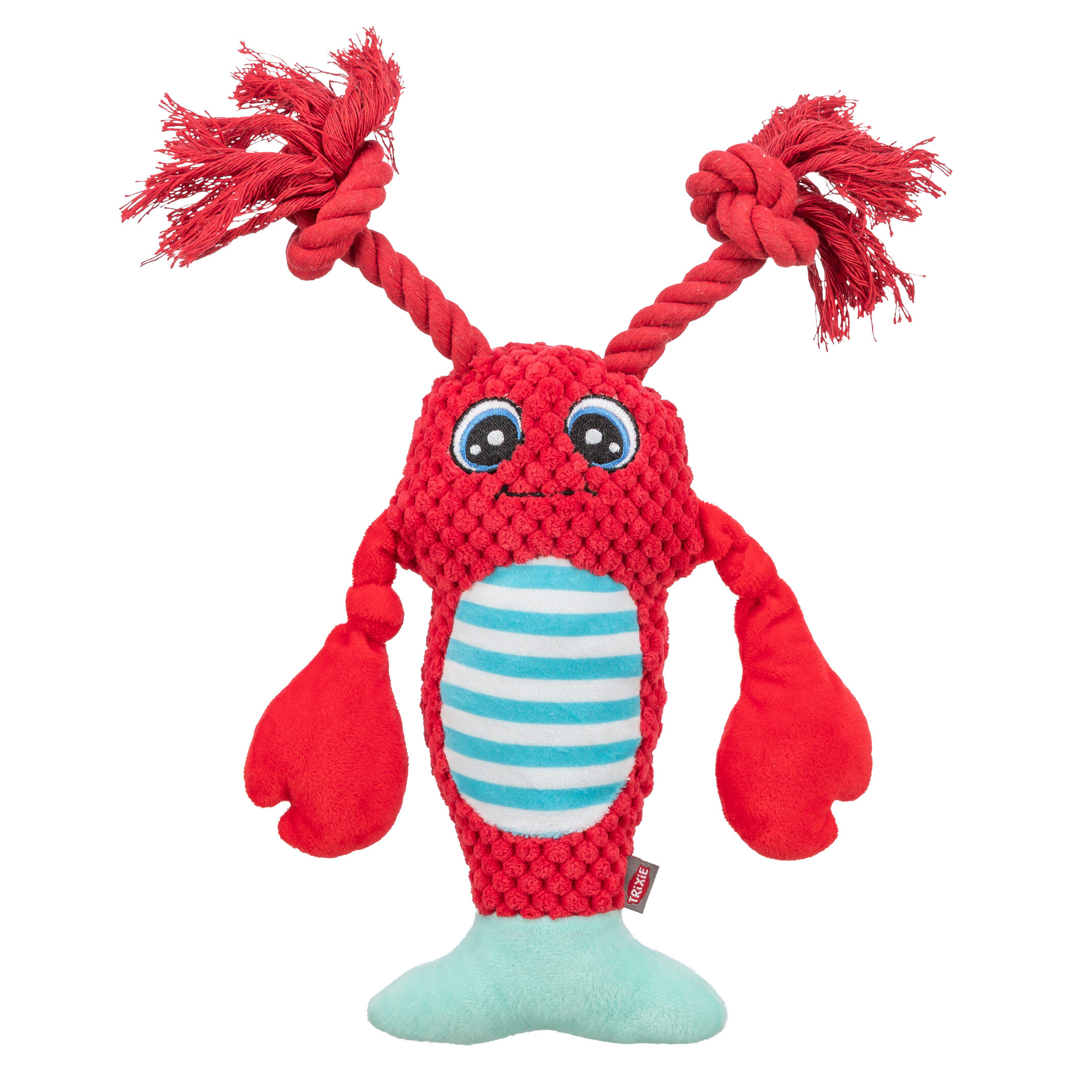 TRIXIE KREEFT MIT FLOSTOUW ROT 34X17X10,5 CM