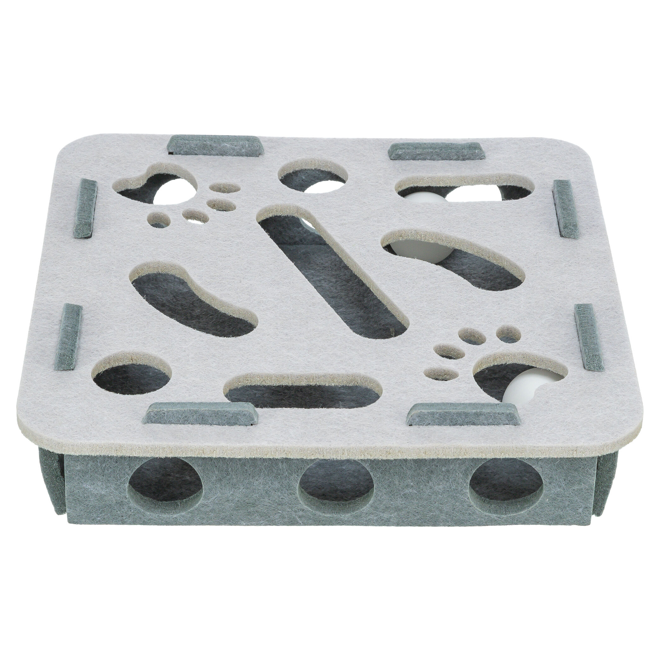 TRIXIE HOLE'N'ROLL BOX VILT GRAU 30X30X7,5 CM
