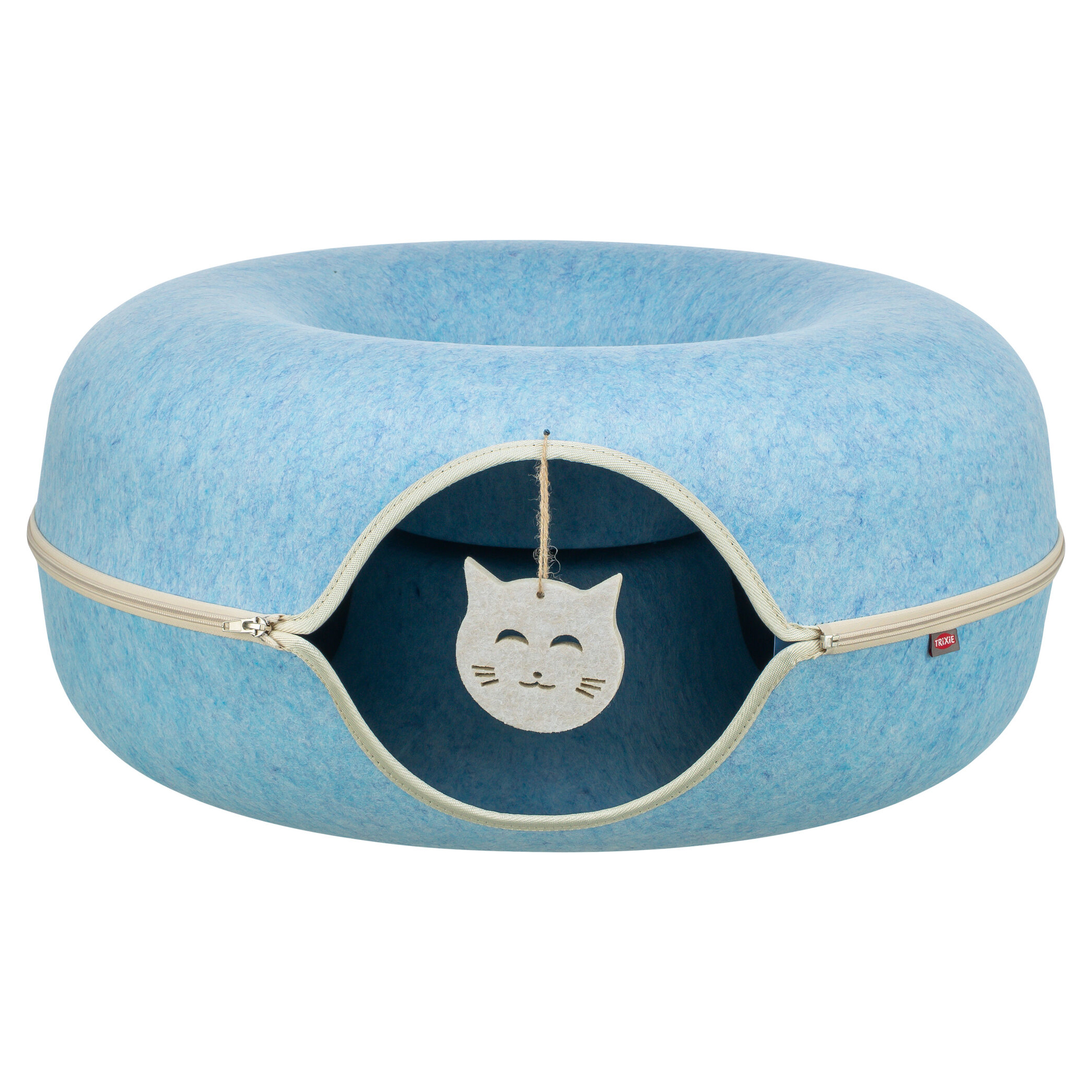 TRIXIE SPEELDONUT VILT BLAU 60X60 CM