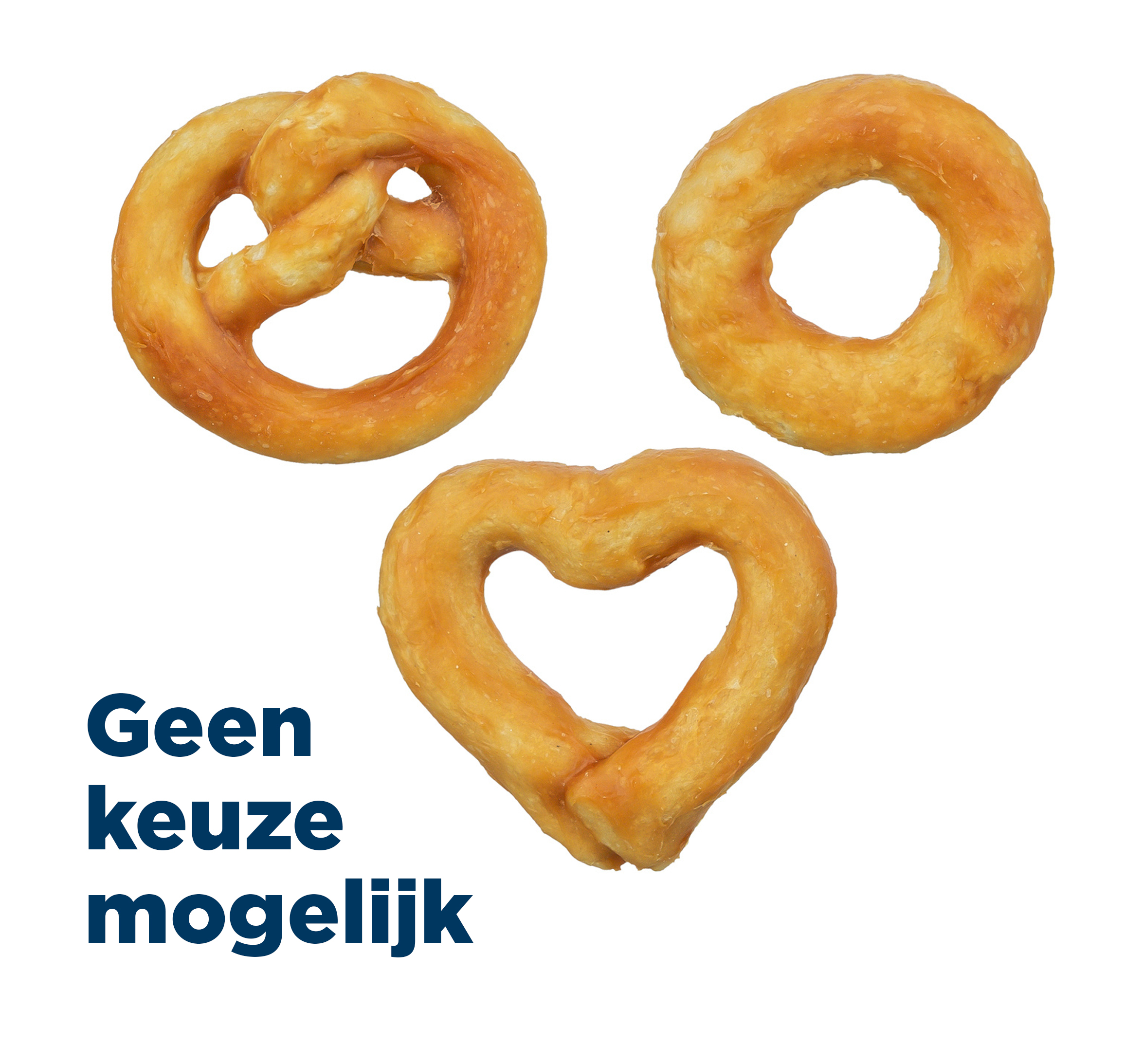 TRIXIE MINI MIX PRETZEL/HERZ/RING MIT COLLAGEEN 6 CM 20 G 90 STK.