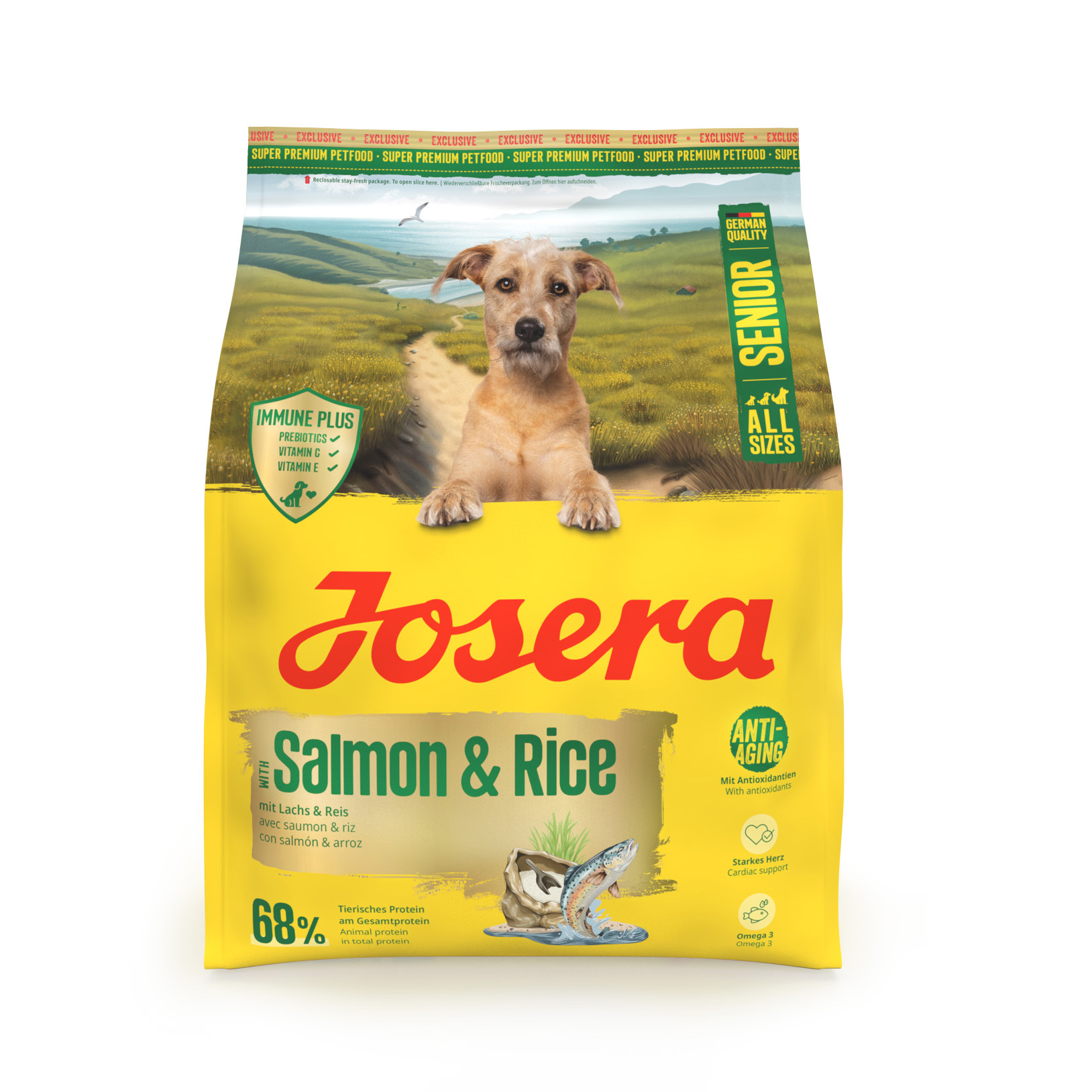JOSERA SENIOR SALMON & RICE 900 G