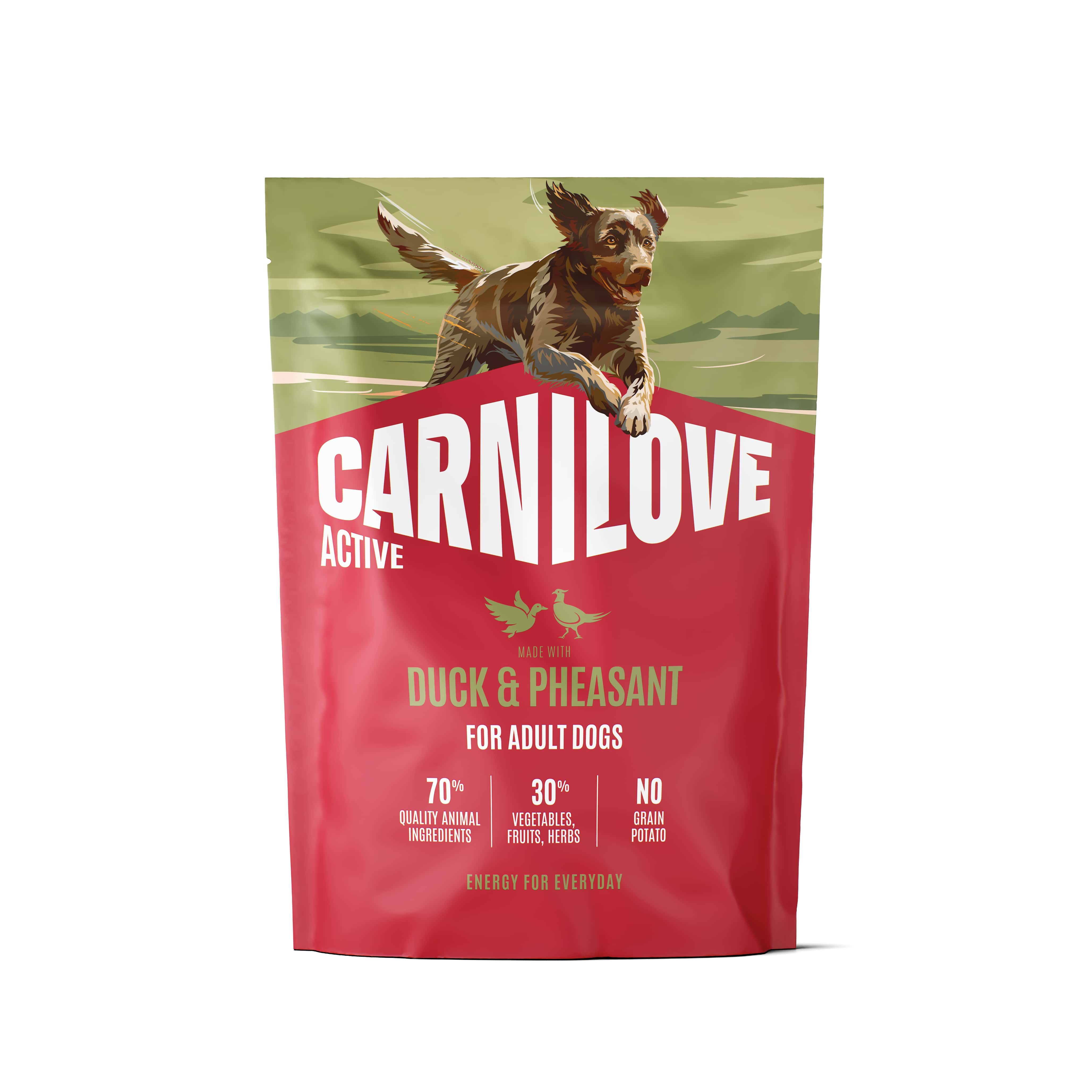 CARNILOVE AKTIV ADULT ALL BREEDS DUCK/PHEASANT 1,5 KG