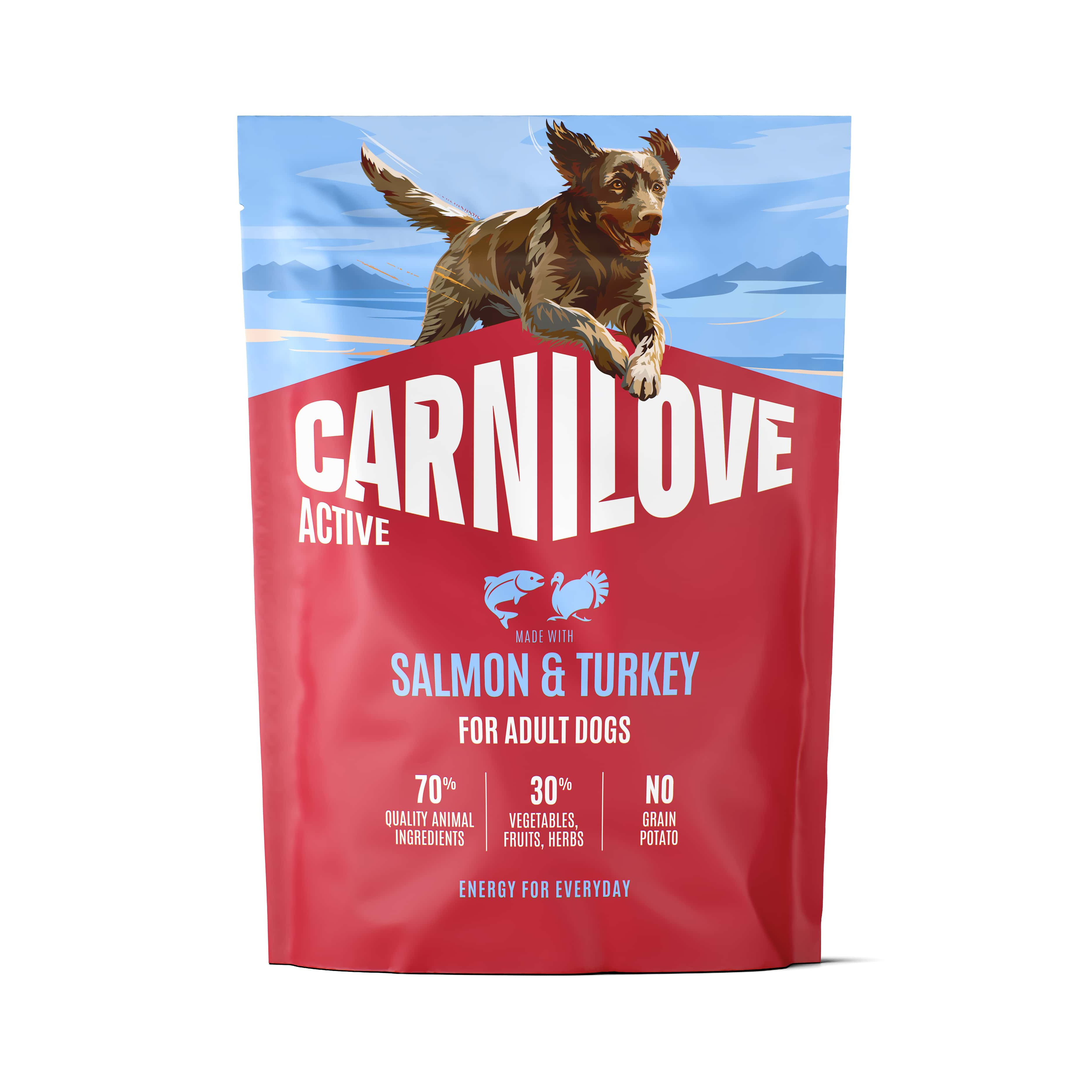 CARNILOVE AKTIV ADULT ALL BREEDS SALMON/TURKEY 1,5 KG