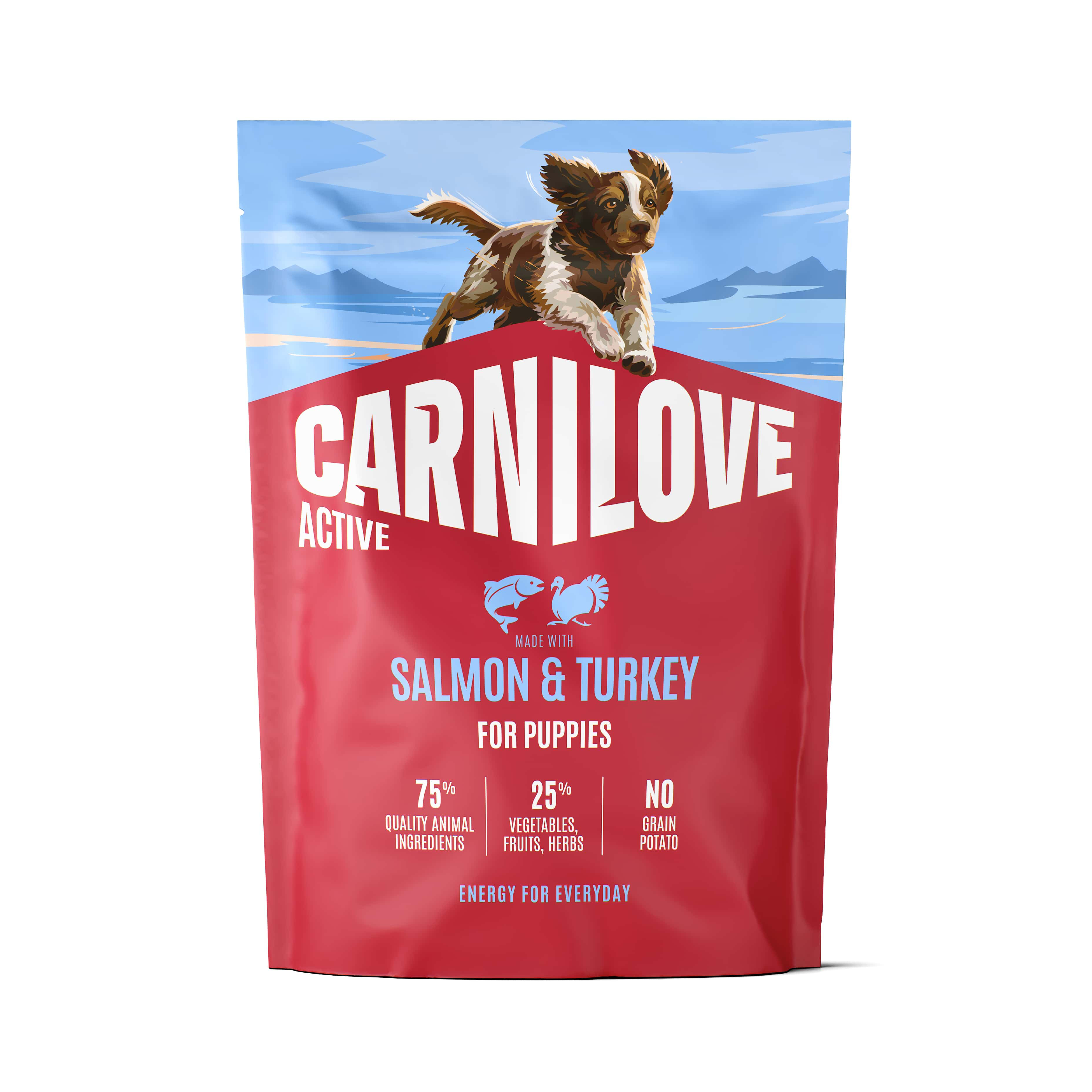CARNILOVE AKTIV WELPE SALMON/TURKEY 1,5 KG