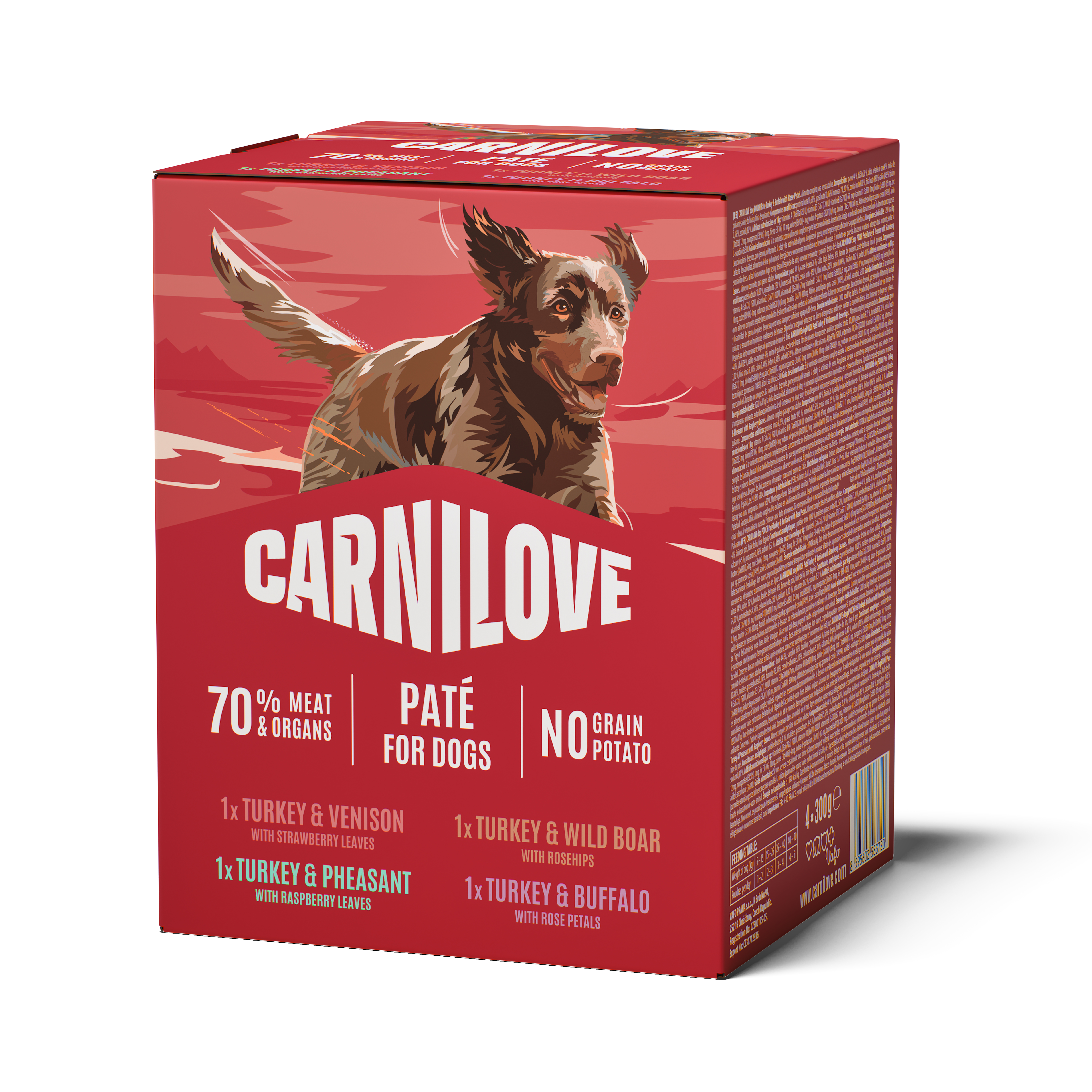 CARNILOVE POUCH MULTIPACK 4X300 G