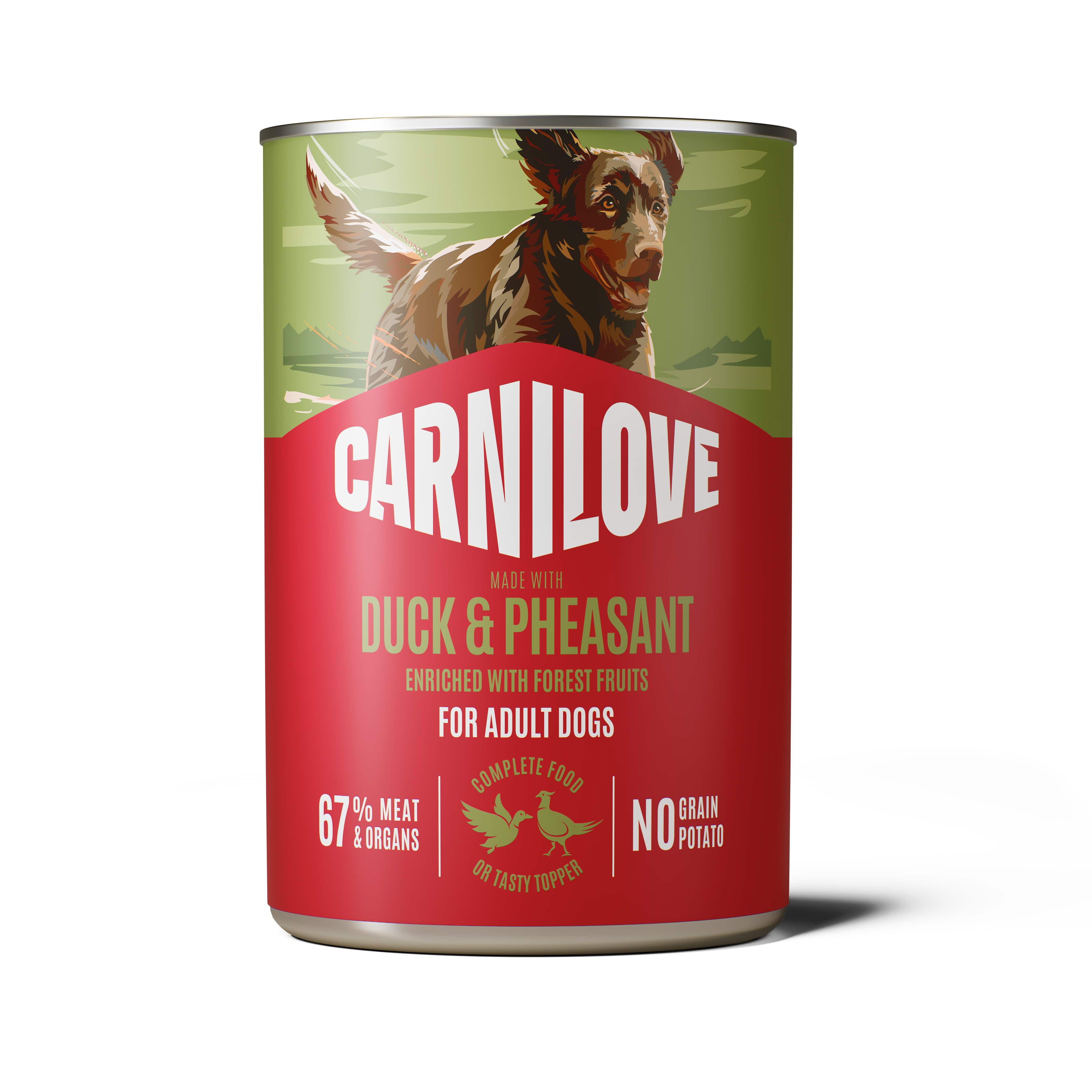 CARNILOVE CAN DUCK/PHEASANT 6X400 G