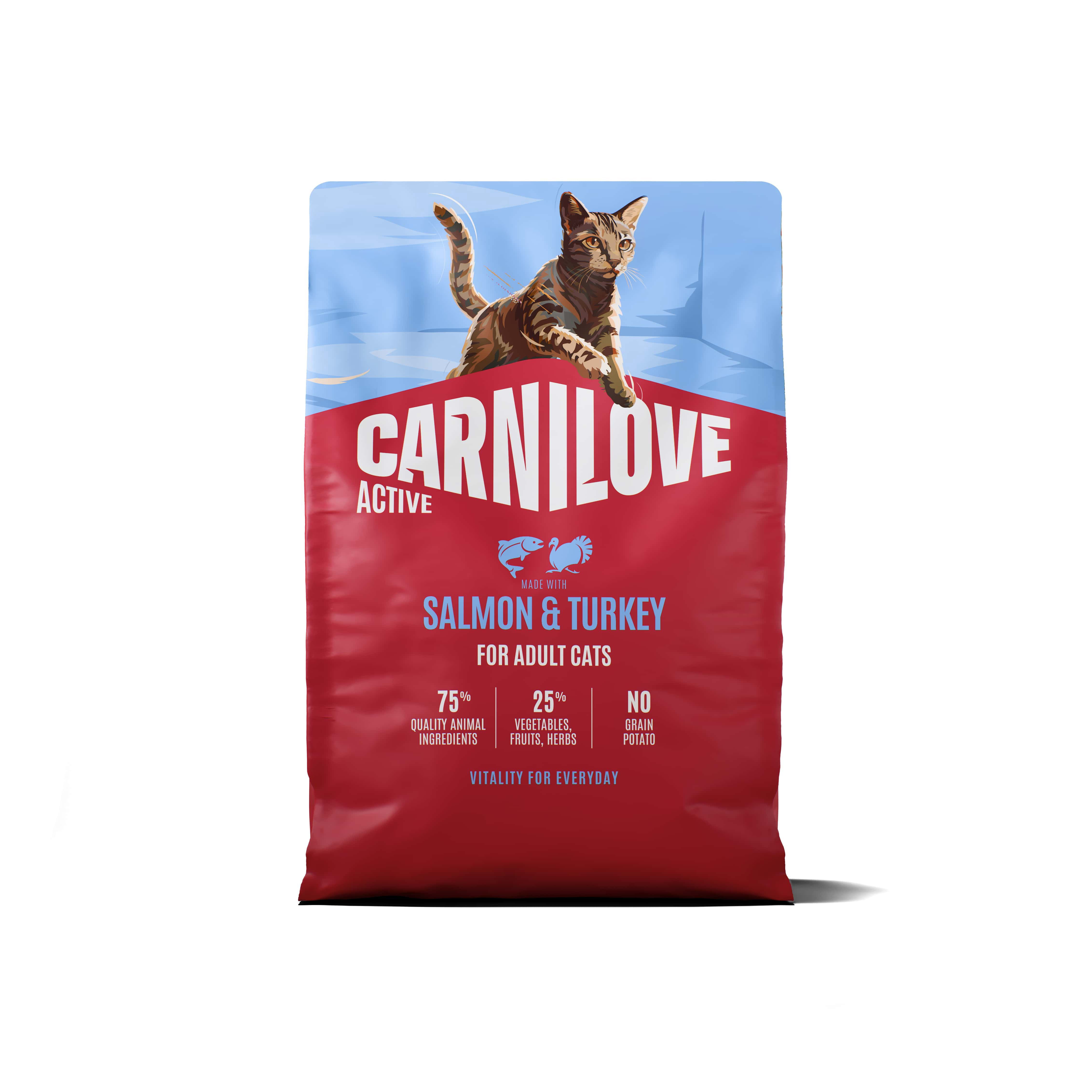 CARNILOVE AKTIV ADULT ALL BREEDS SALMON/TURKEY 2 KG