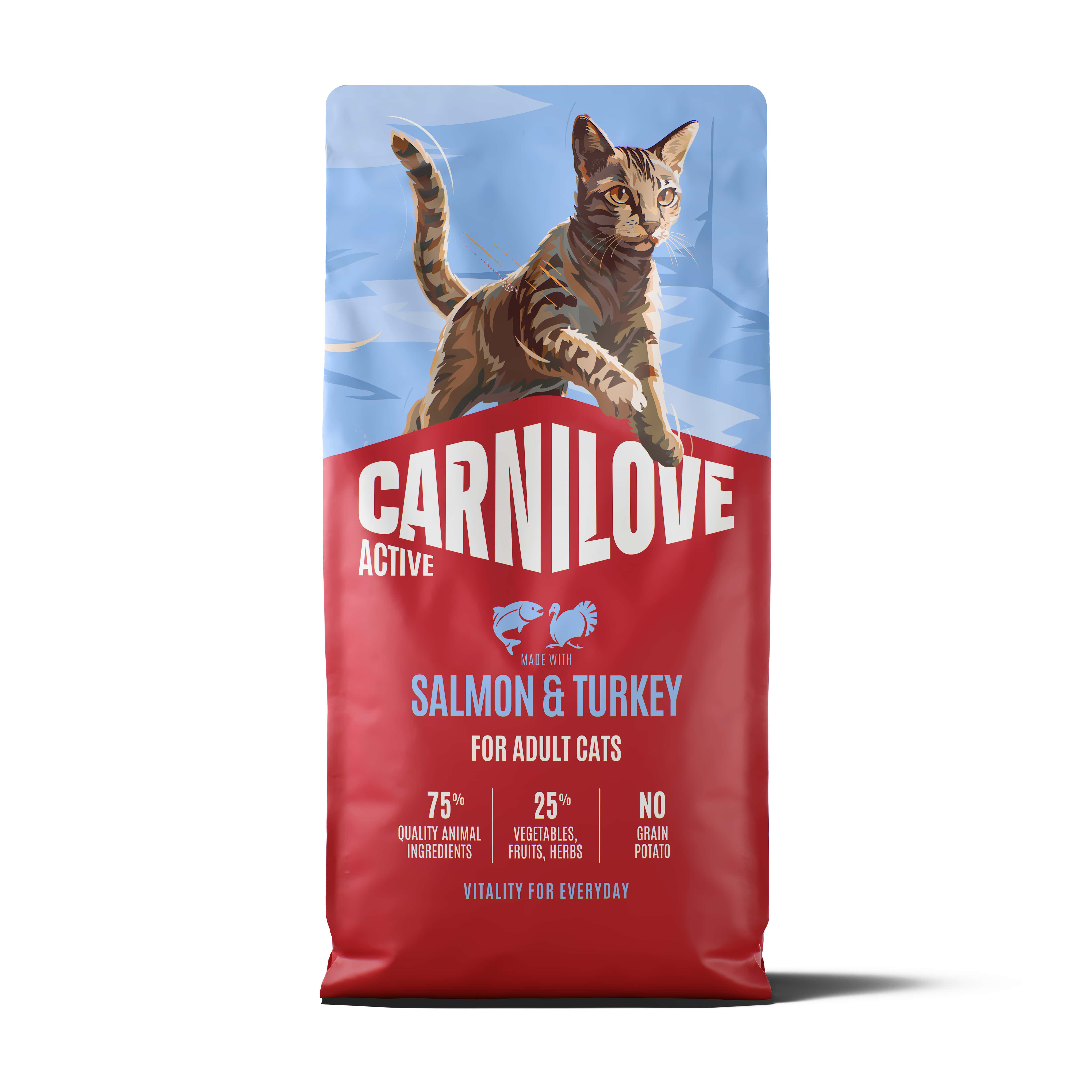 CARNILOVE AKTIV ADULT ALL BREEDS SALMON/TURKEY 6 KG
