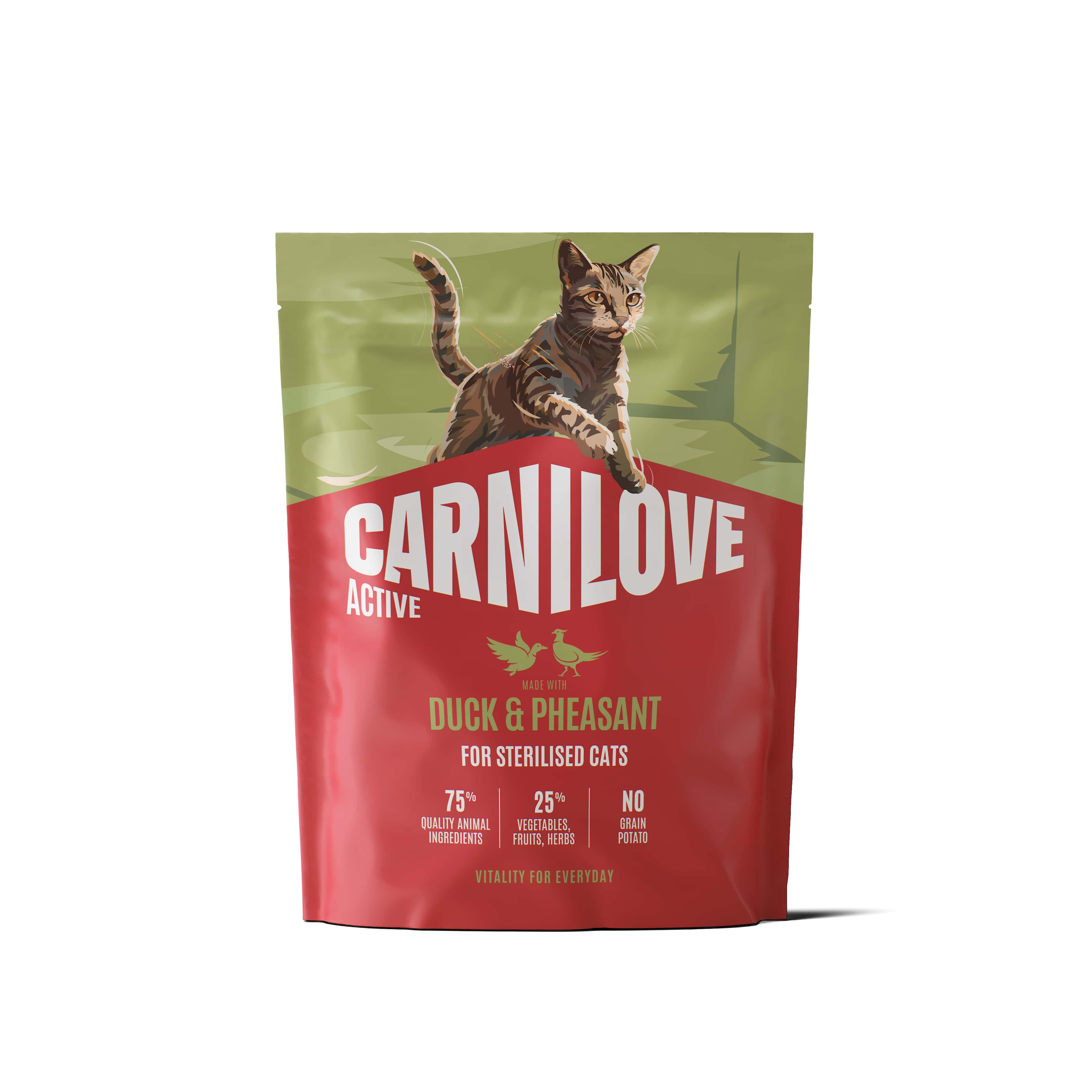 CARNILOVE AKTIV ADULT STERILISED ALL BREEDS DUCK/PHEASANT 400 G