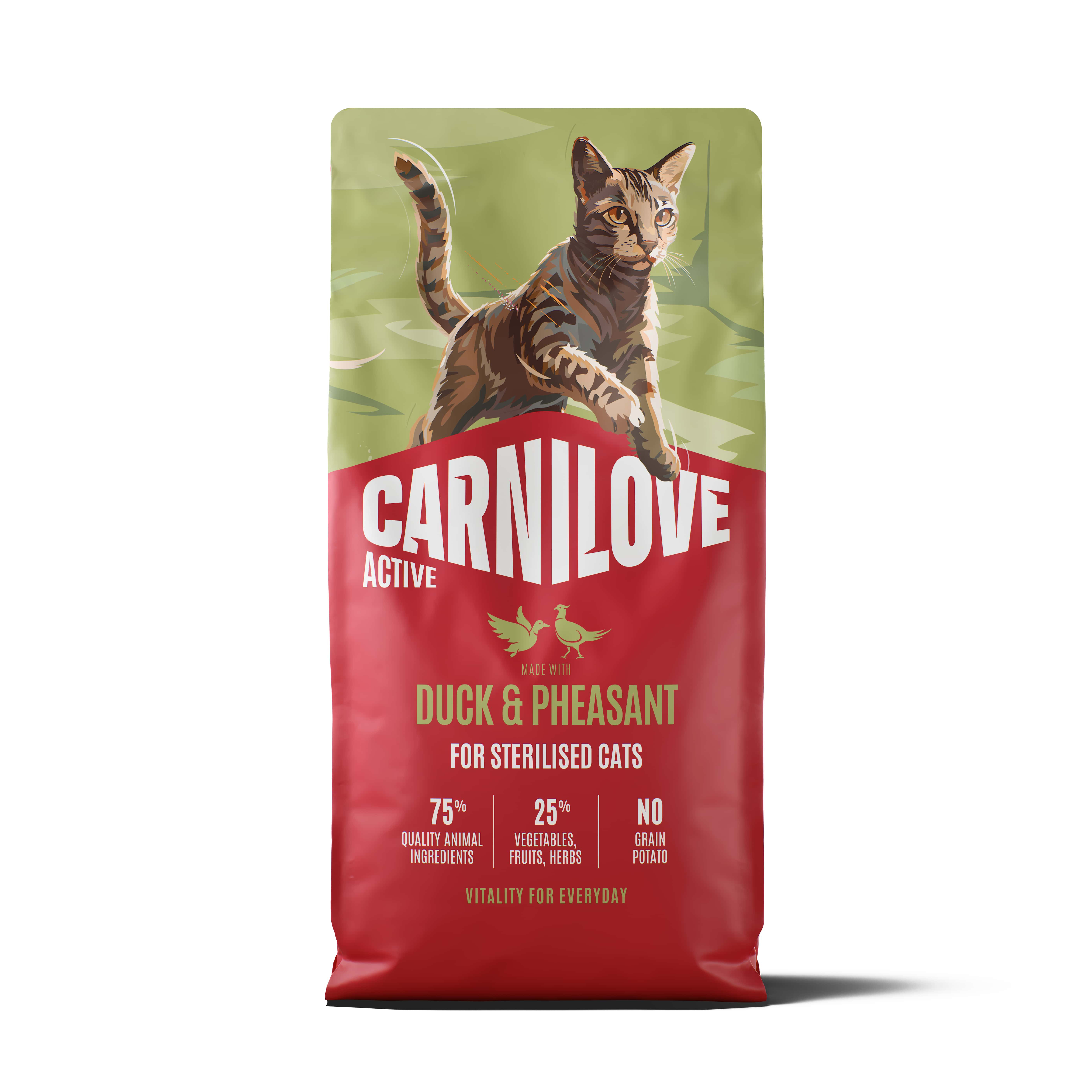 CARNILOVE AKTIV ADULT STERILISED ALL BREEDS DUCK/PHEASANT 6 KG