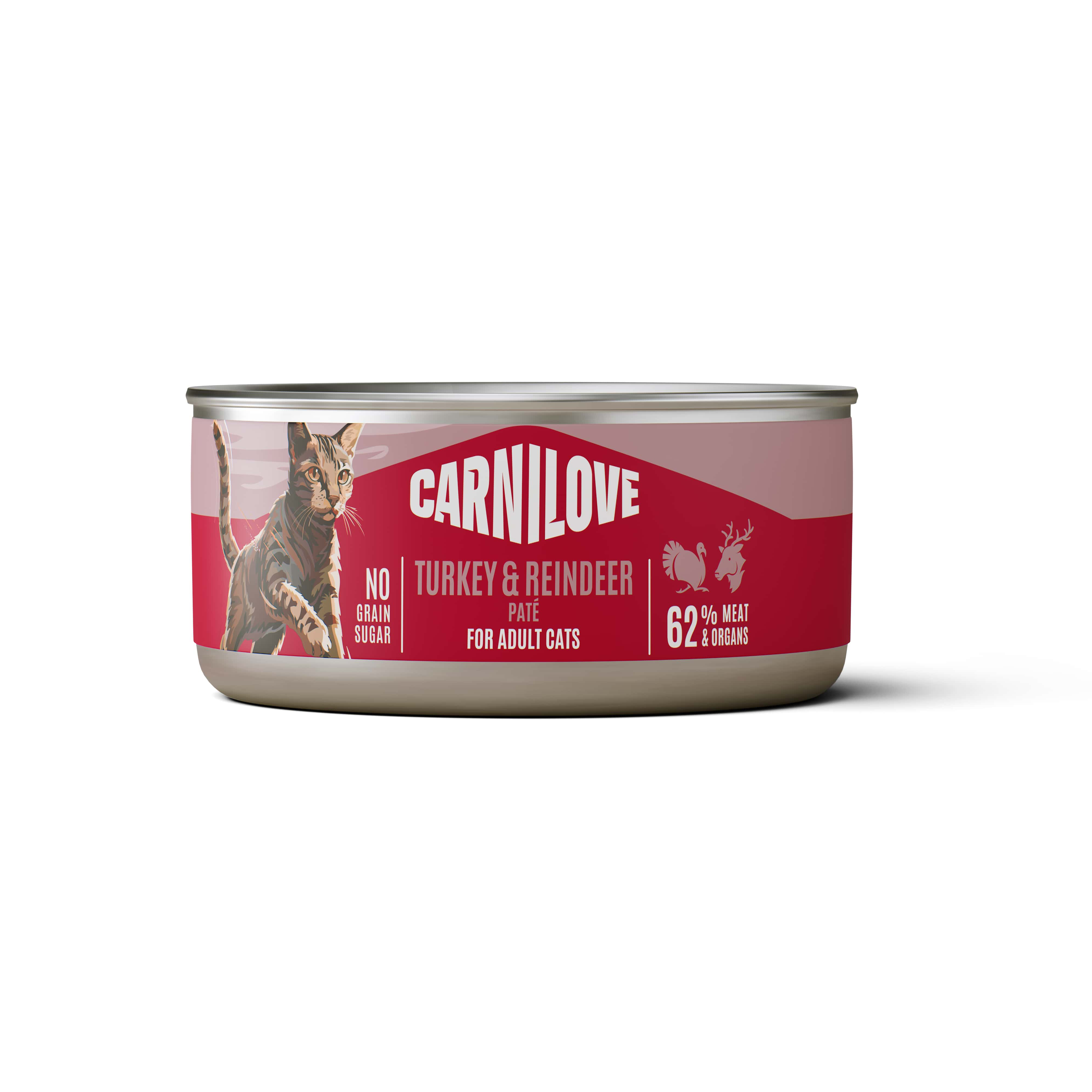 CARNILOVE CAN TURKEY/REINDEER 12X100 G