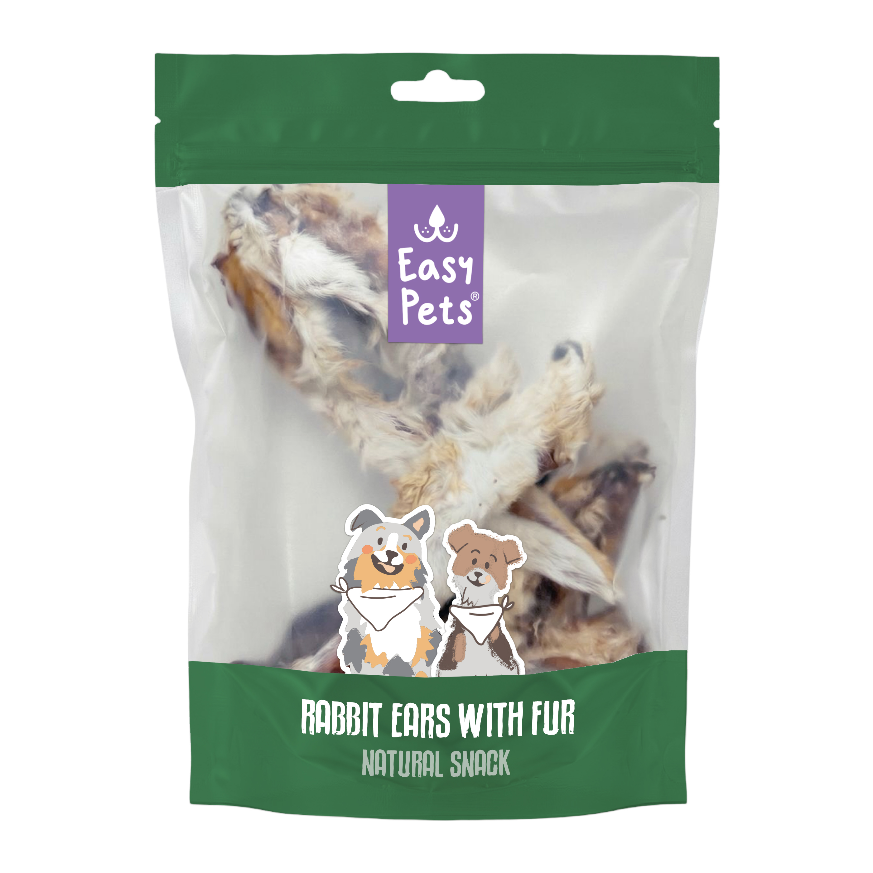 EASYPETS KONIJNENOREN MIT FELL 7 STK.