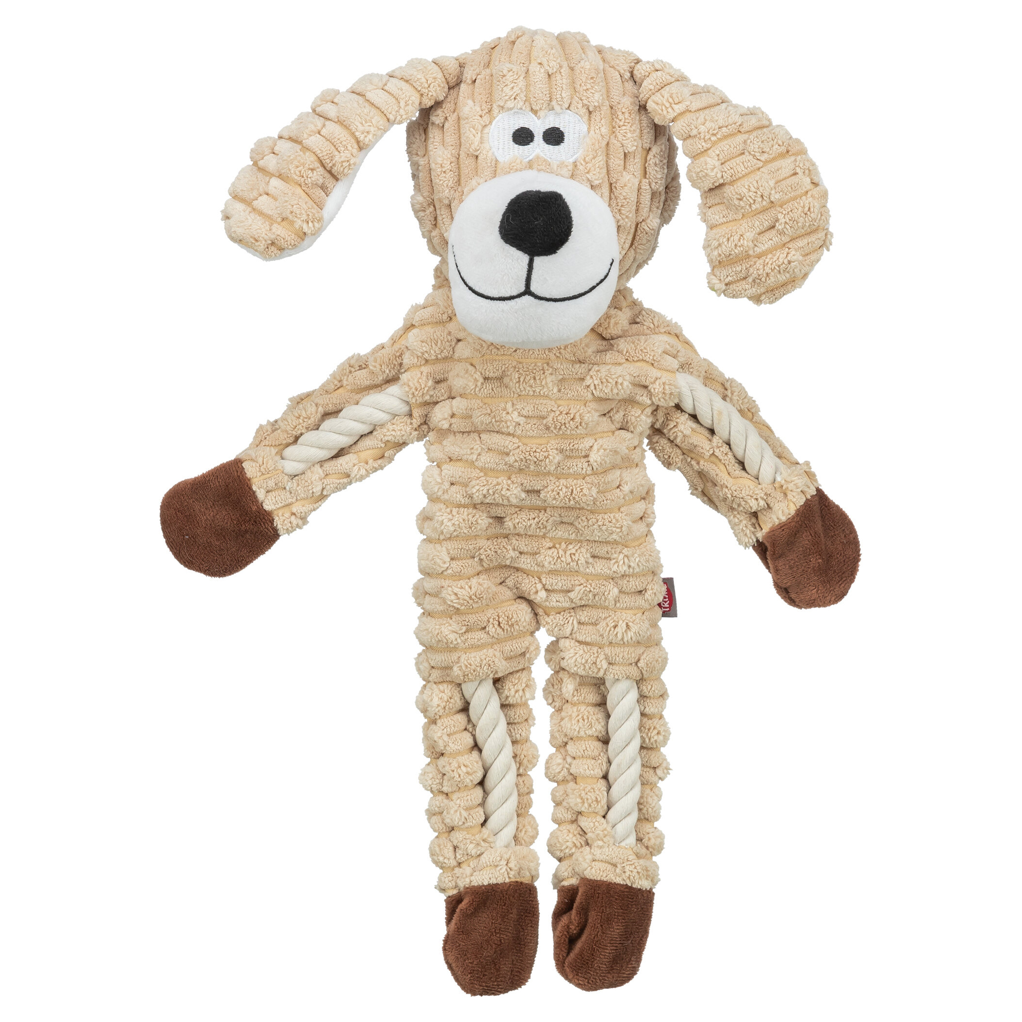TRIXIE HUND PLUESCH MIT TOUW SAND 38 CM
