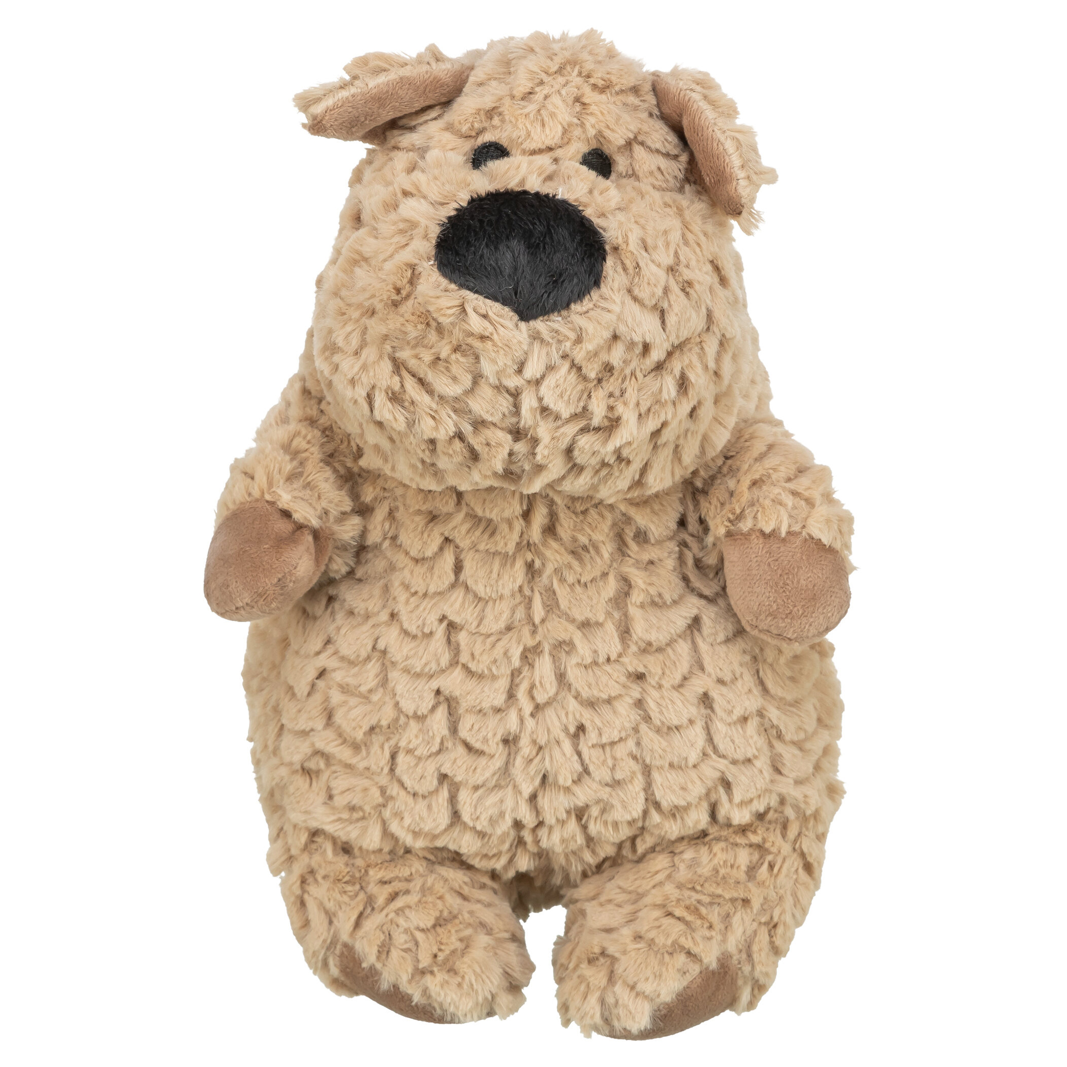 TRIXIE HUND RUND PLUESCH BRAUN 30 CM