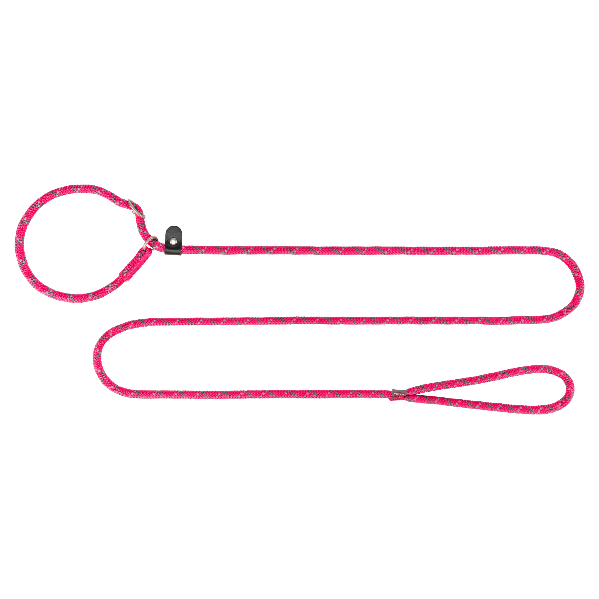 TRIXIE RETRIEVERLEINE SUMMIT RUND TOUW REFLECTEREND FUCHSIA 180X1,3 CM