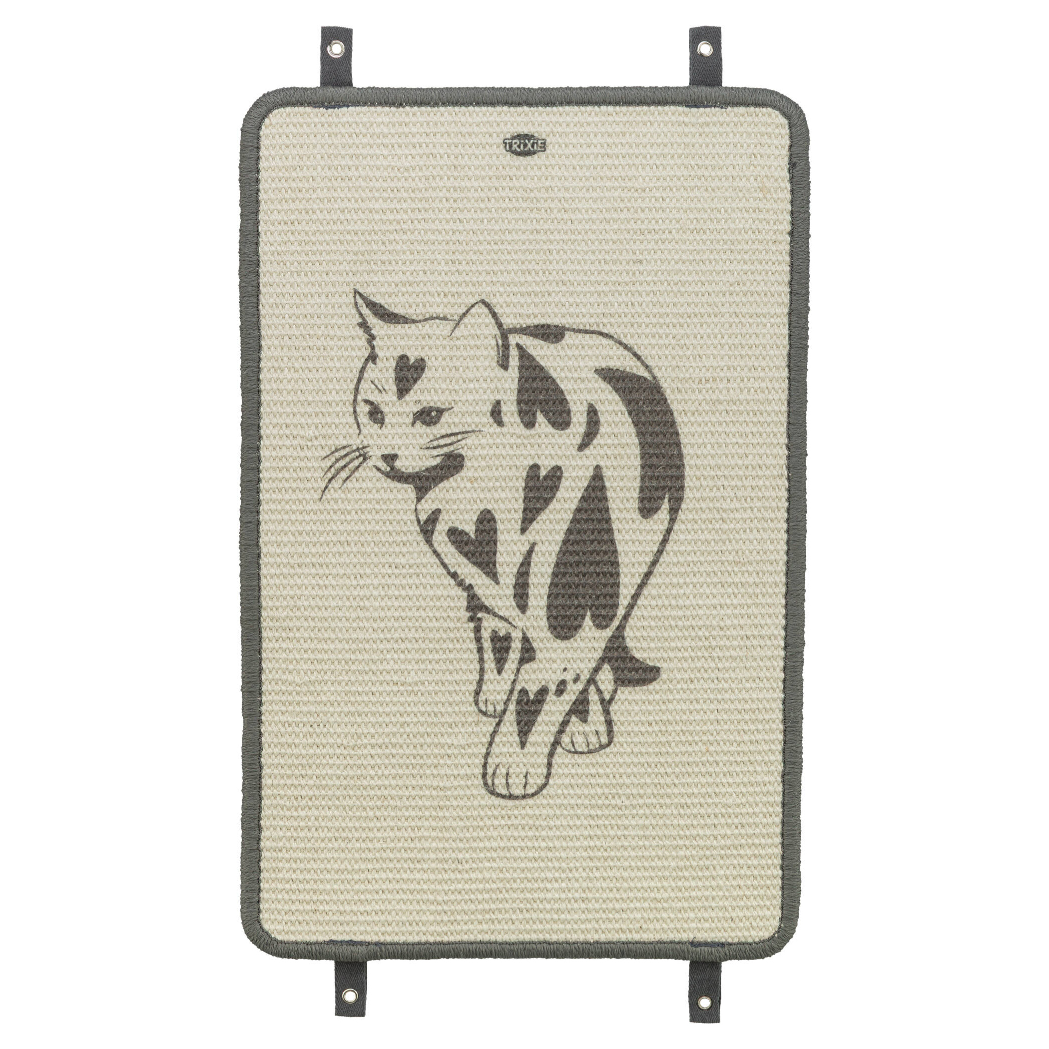 TRIXIE KRABMAT MIT PRINT TAUPE 55X35 CM