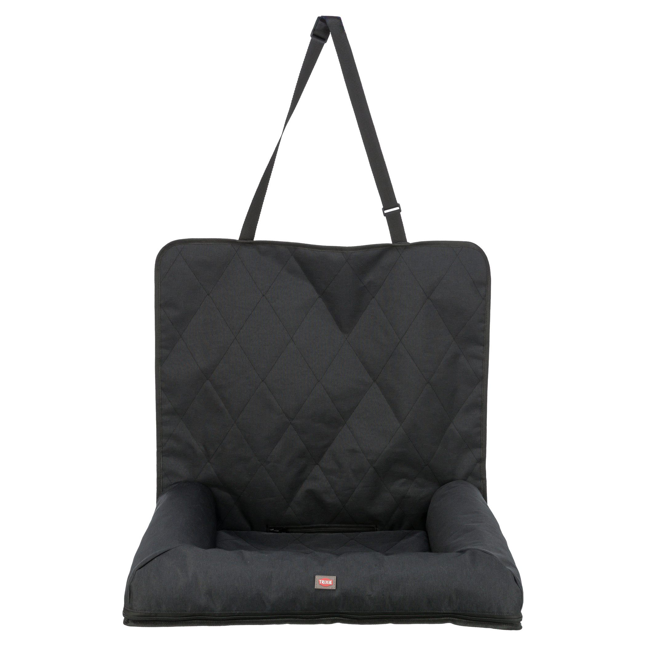 TRIXIE AUTOSTOEL KISSEN SCHWARZ 61X50X10 CM