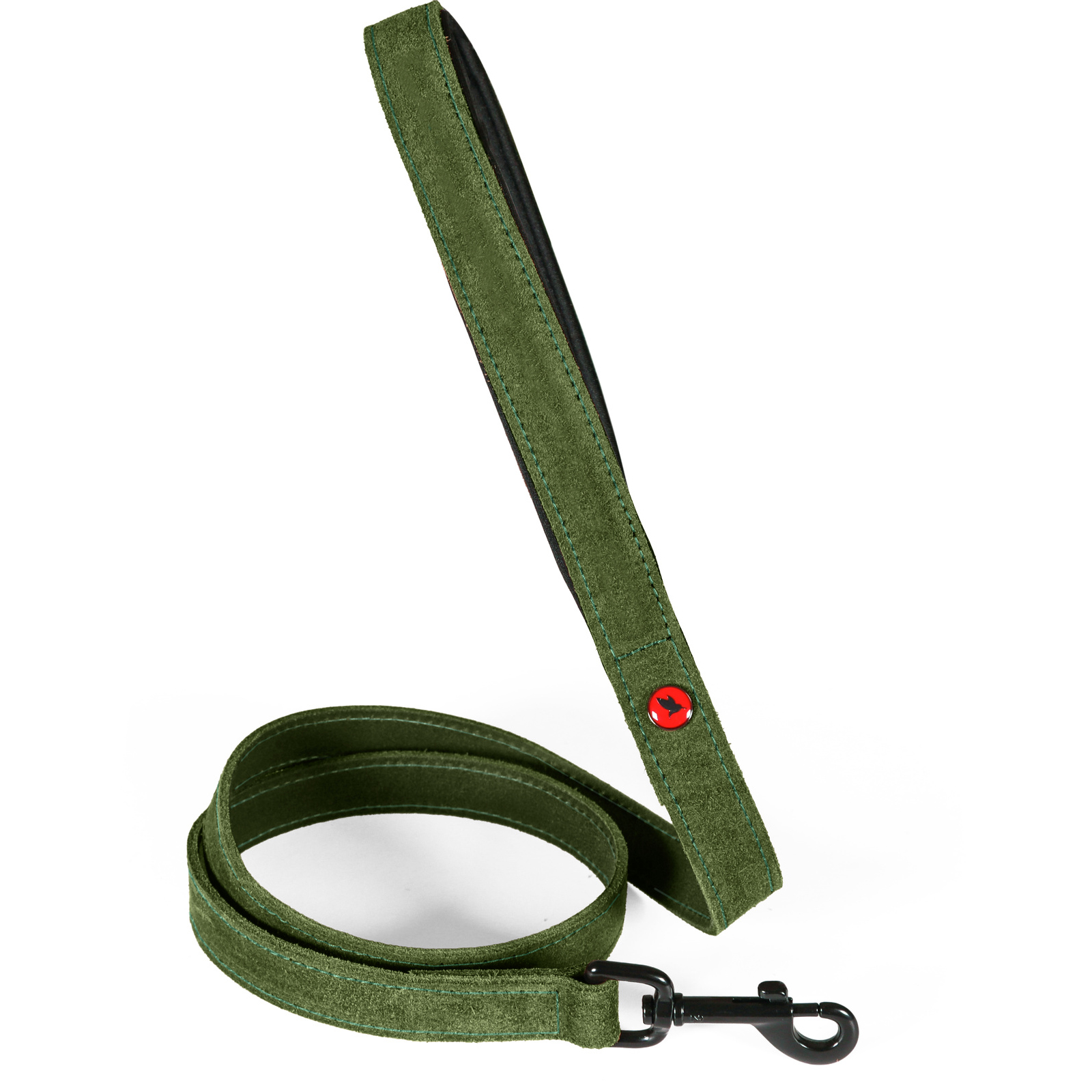 ZOLUX EXPERT HUNDELEINE PREMIUM LEDER/NEOPREEN GRUEN 100X2 CM