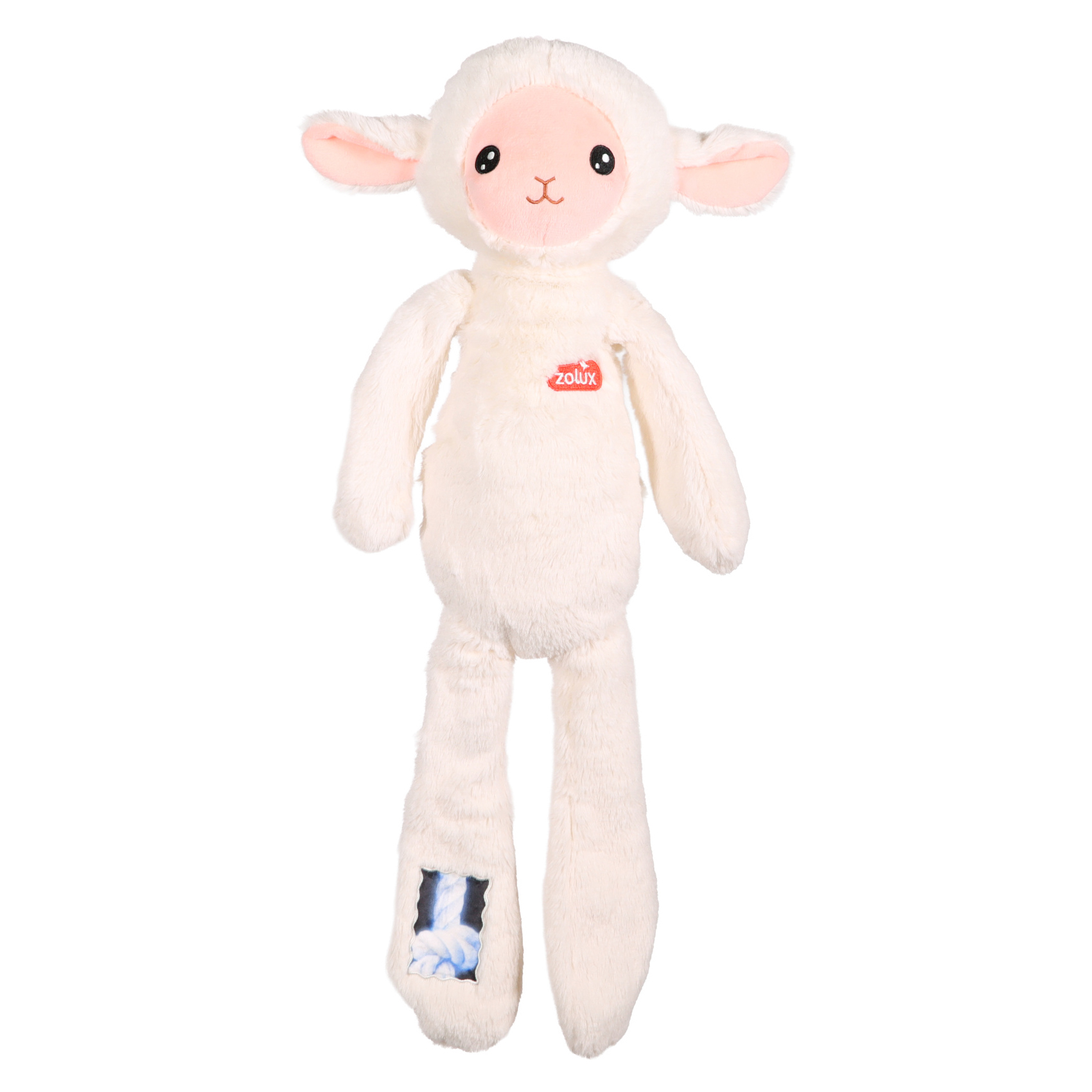 ZOLUX FURRY FARM SCHAAP LENNY PLUESCH MIT TOUW WEISS 58,5X21X8 CM