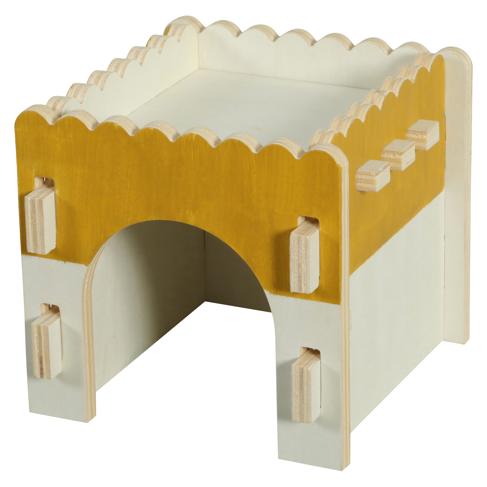 ZOLUX KNAAGHUIS COSY HAMSTER/RATTE/MAUS HOLZ 17,5X14X15 CM