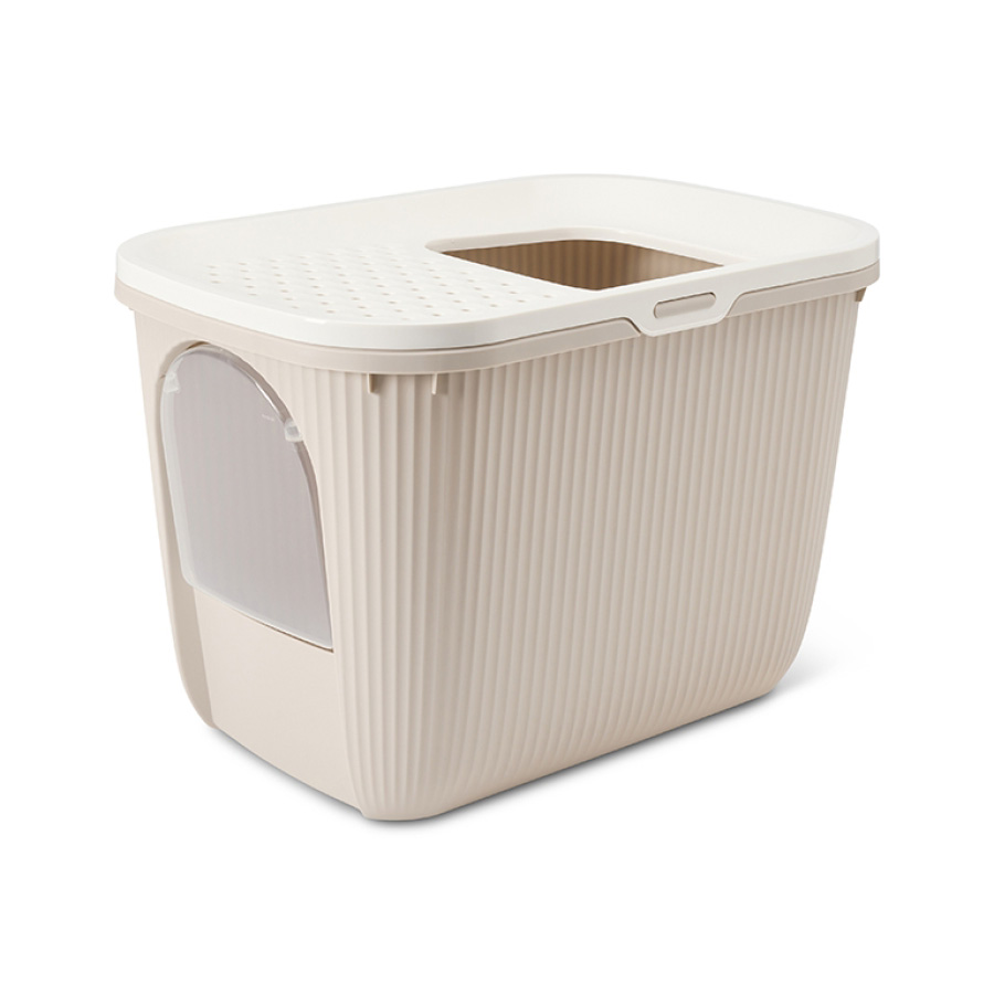SAVIC KATZENKLO EASE-IN WEISS/MOKKA 58X39X39 CM